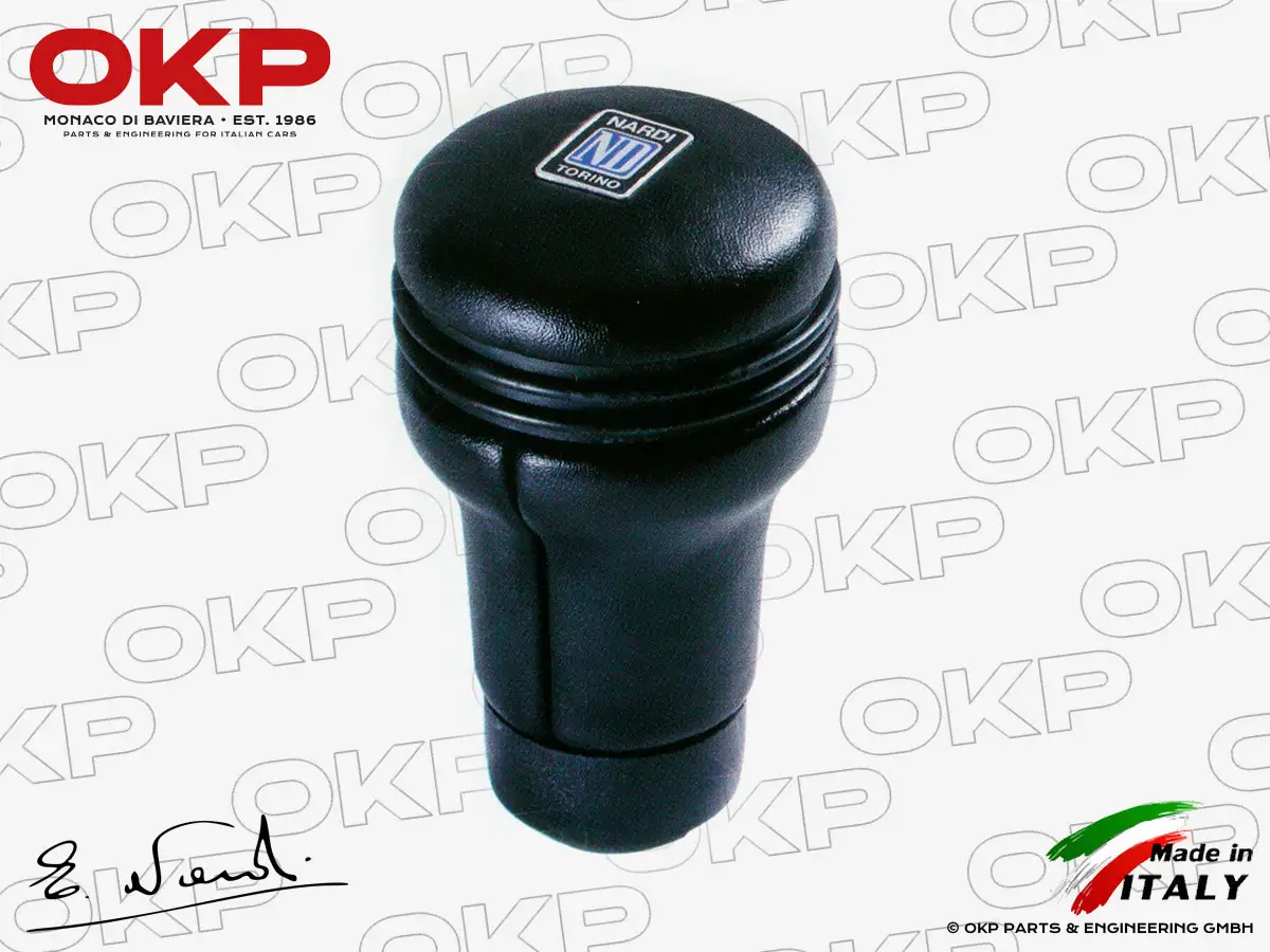 NARDI Schaltknauf Evolution Line (Leder schwarz)