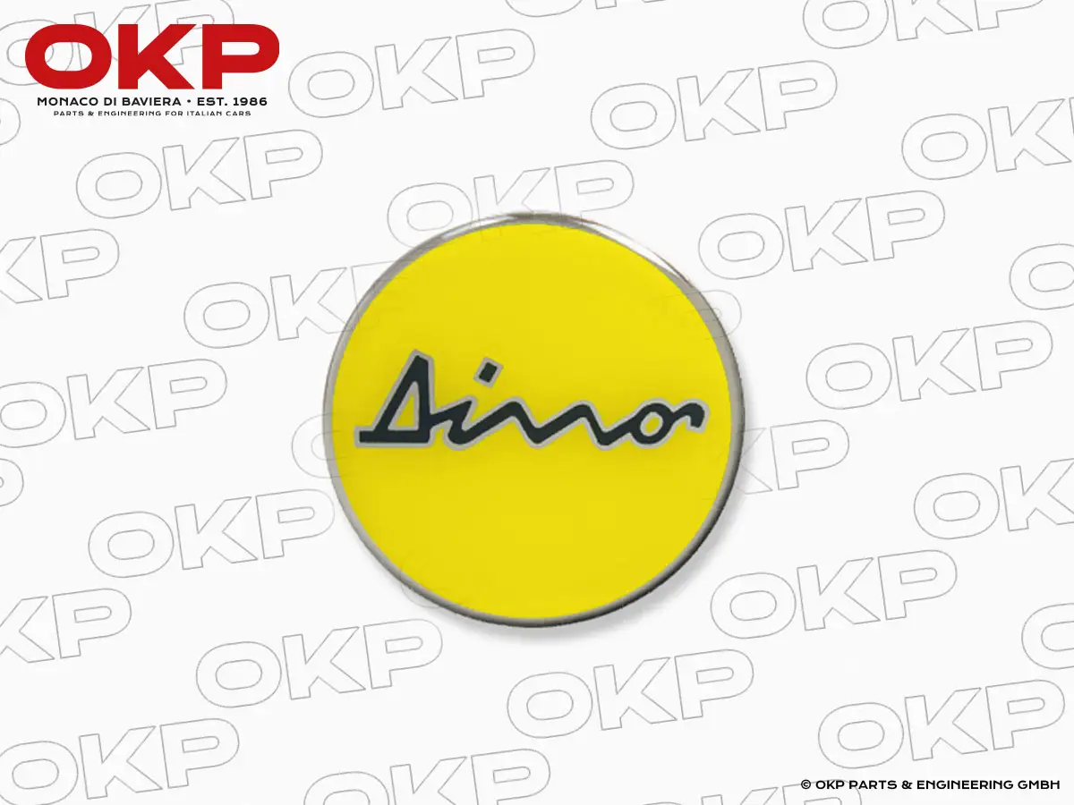 Felgenemblem Fiat / Ferrari Dino 50mm