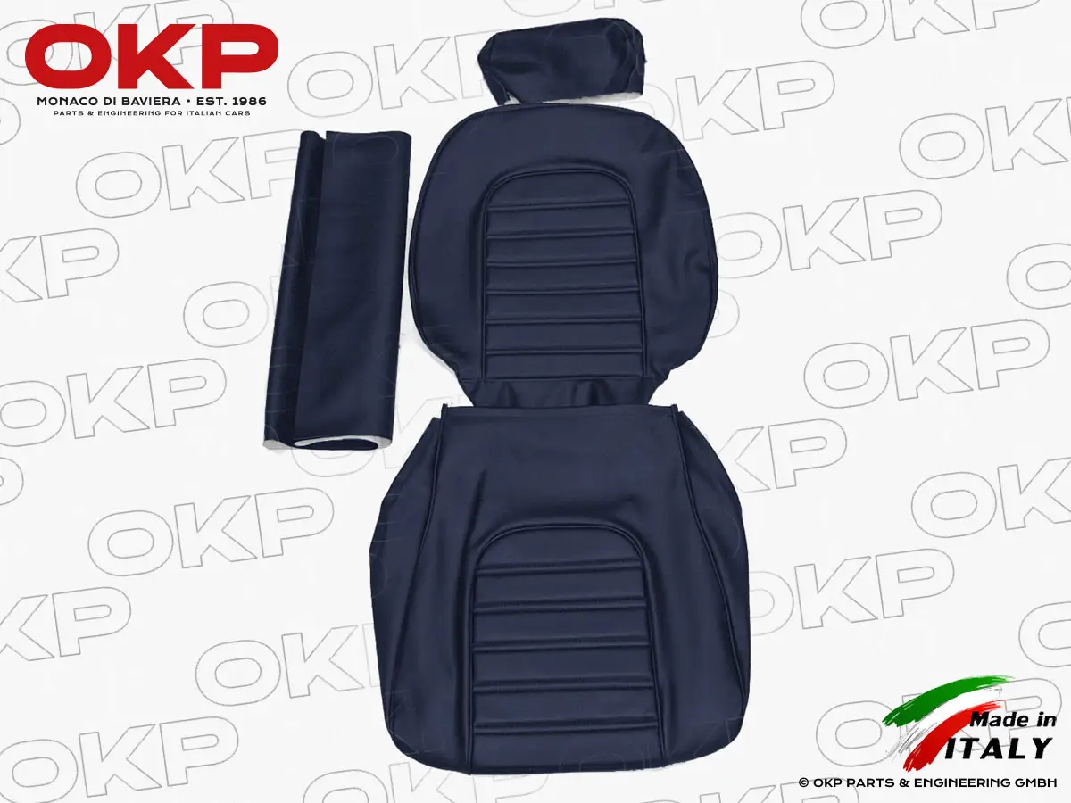 Sitzbezug skay blau 24cm Kopfstütze Spider 78 - 89