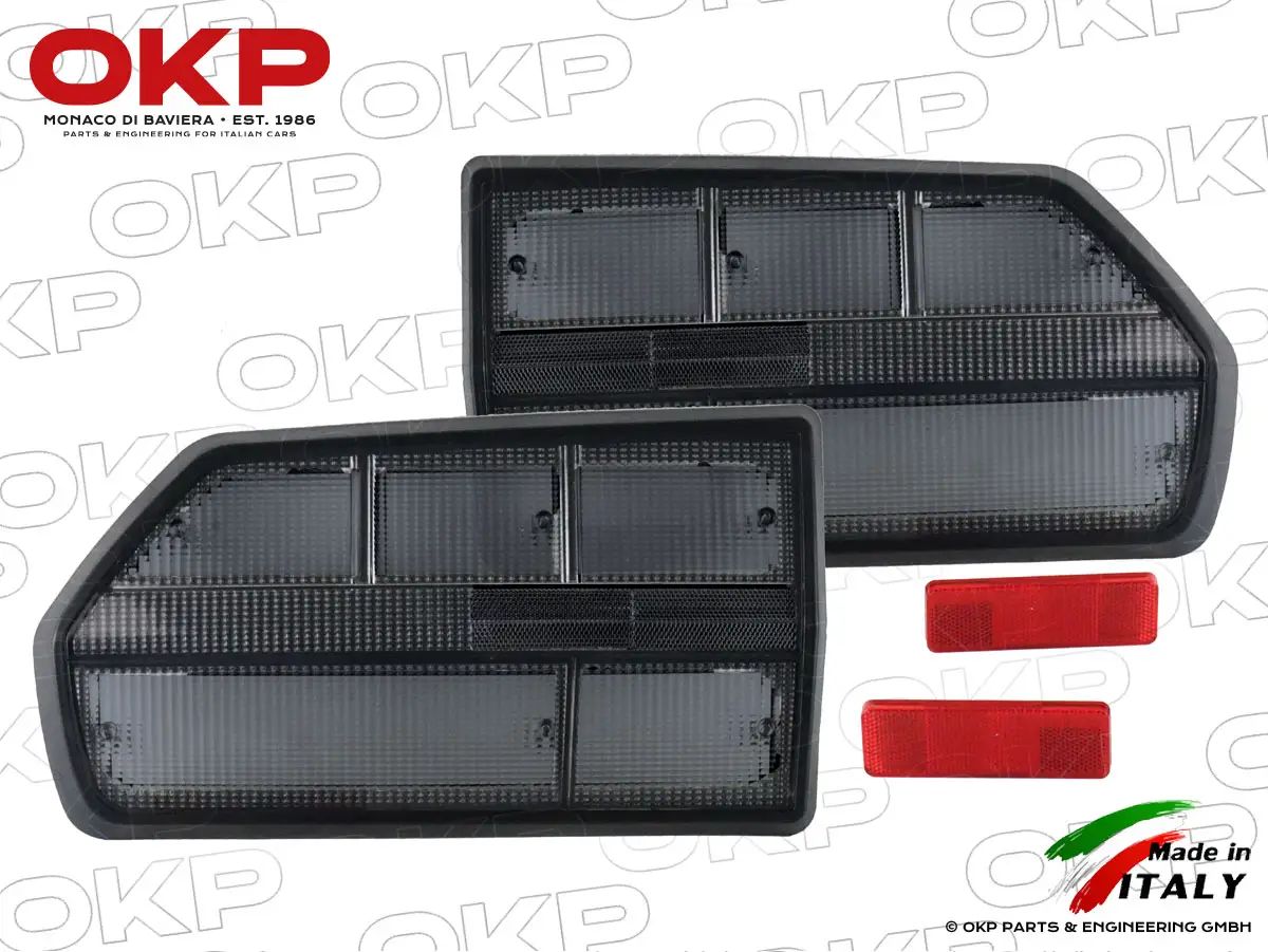 Satz Rücklichtgläser Alfa Romeo GTV4 / GTV6 fumé