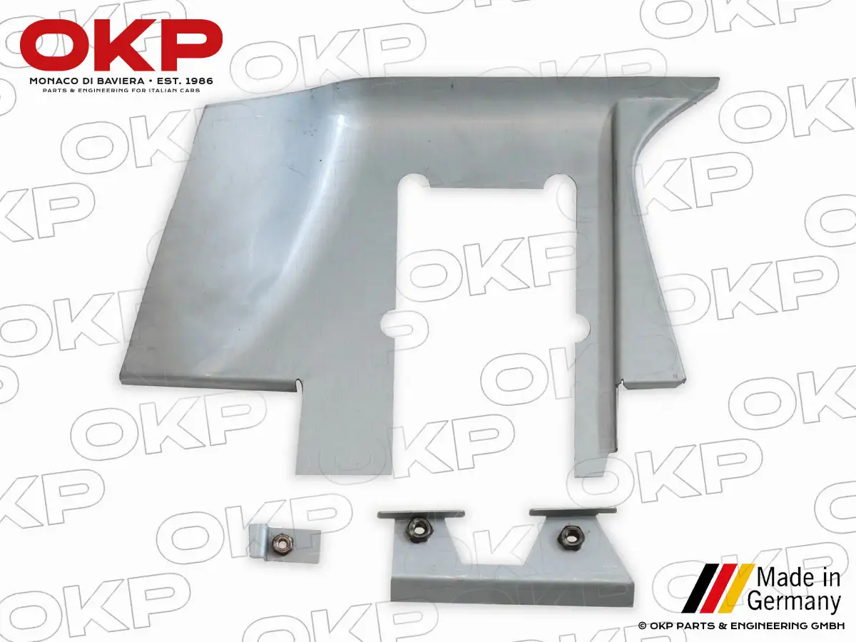 Reparaturblech für stehende Pedale 1300-1750 Nord