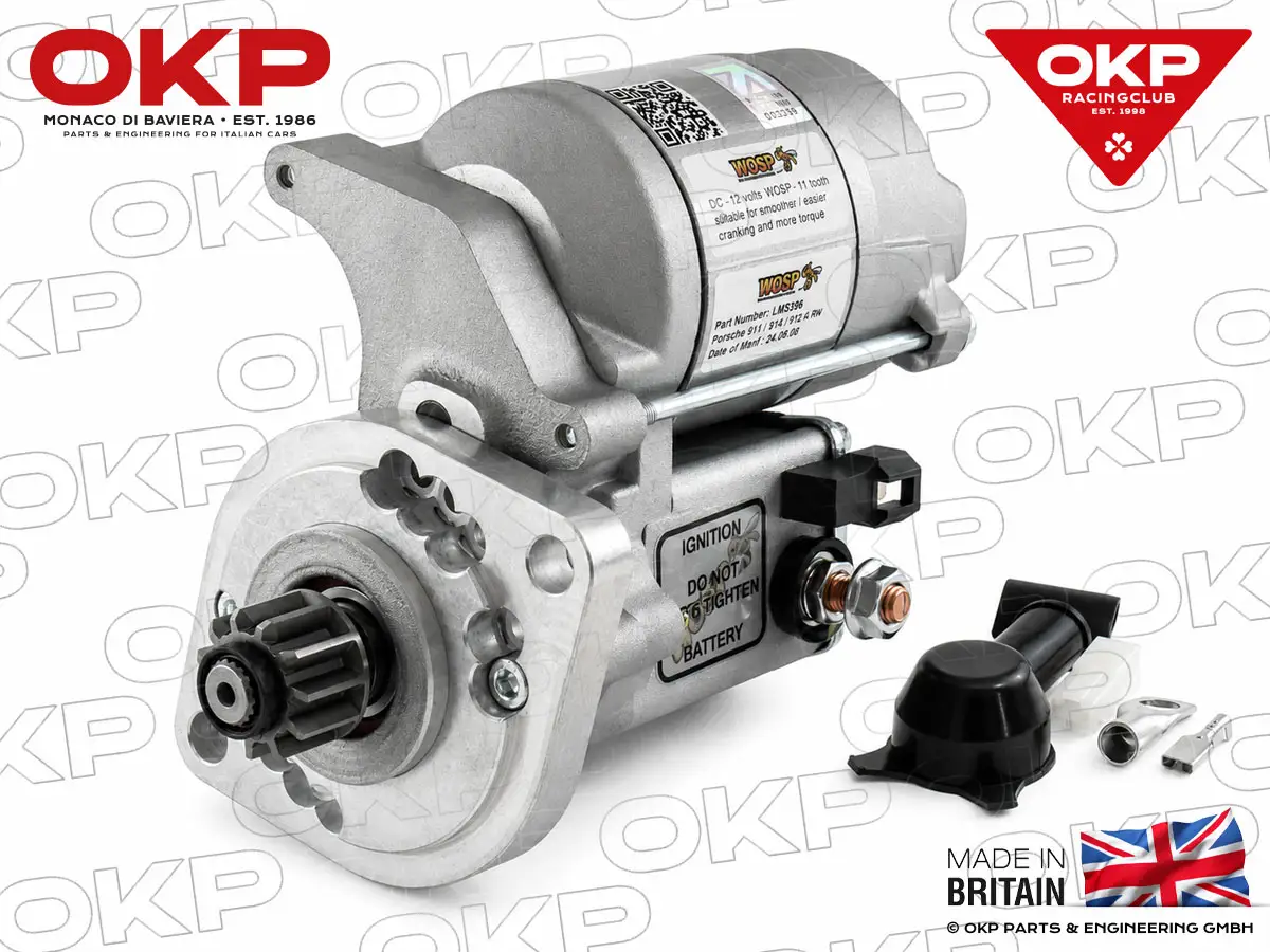 Motorino di avviamento corsa 1,4 kW Porsche 911/912/959