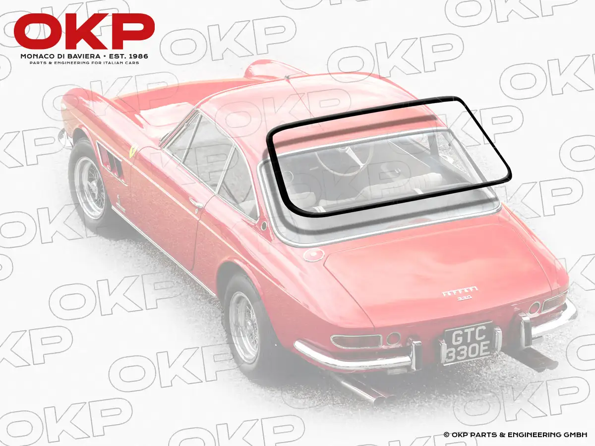 Rear screen rubber seal  Ferrari 330 GTC / 365 GTC