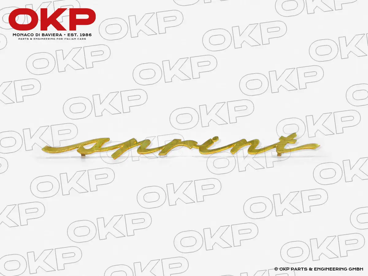 Schriftzug sprint gold Heckdeckel (190mm) Giulietta