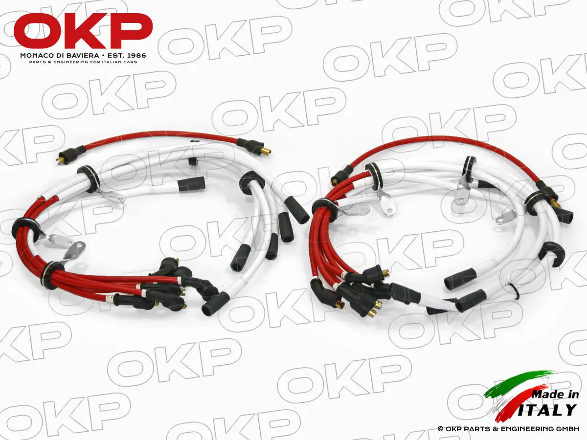 Set HT leads Ferrari 365 GTC 4 Gobbone