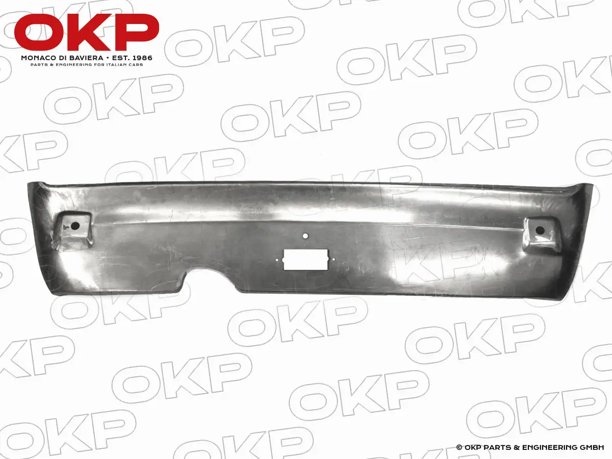 Heckblech Unterteil 1300 - 1750 GT Bertone Aluminium
