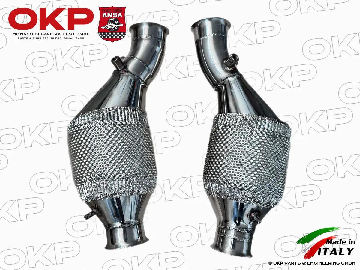 ANSA Katalysatoren Edelstahl Lamborghini Gallardo 1.S