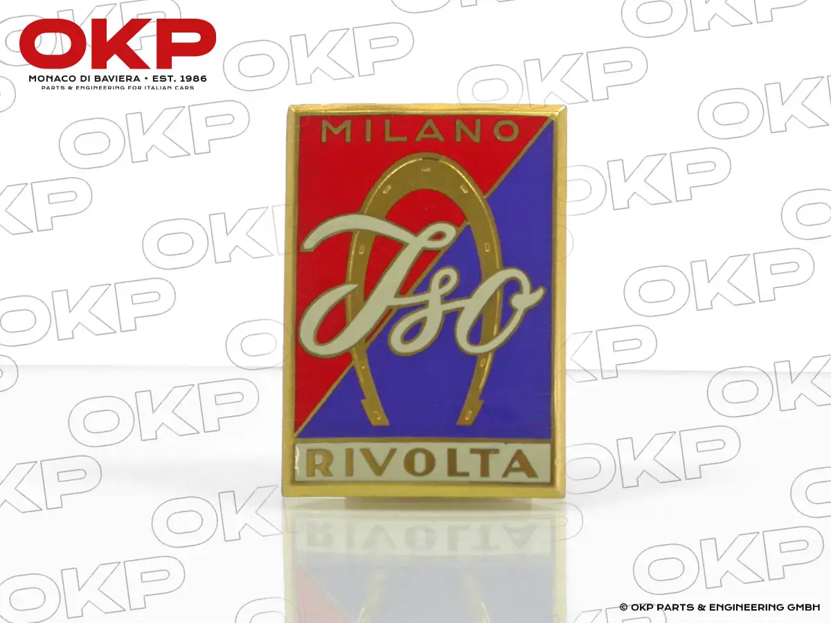 Emblem Iso Rivolta emailliert (Milano)