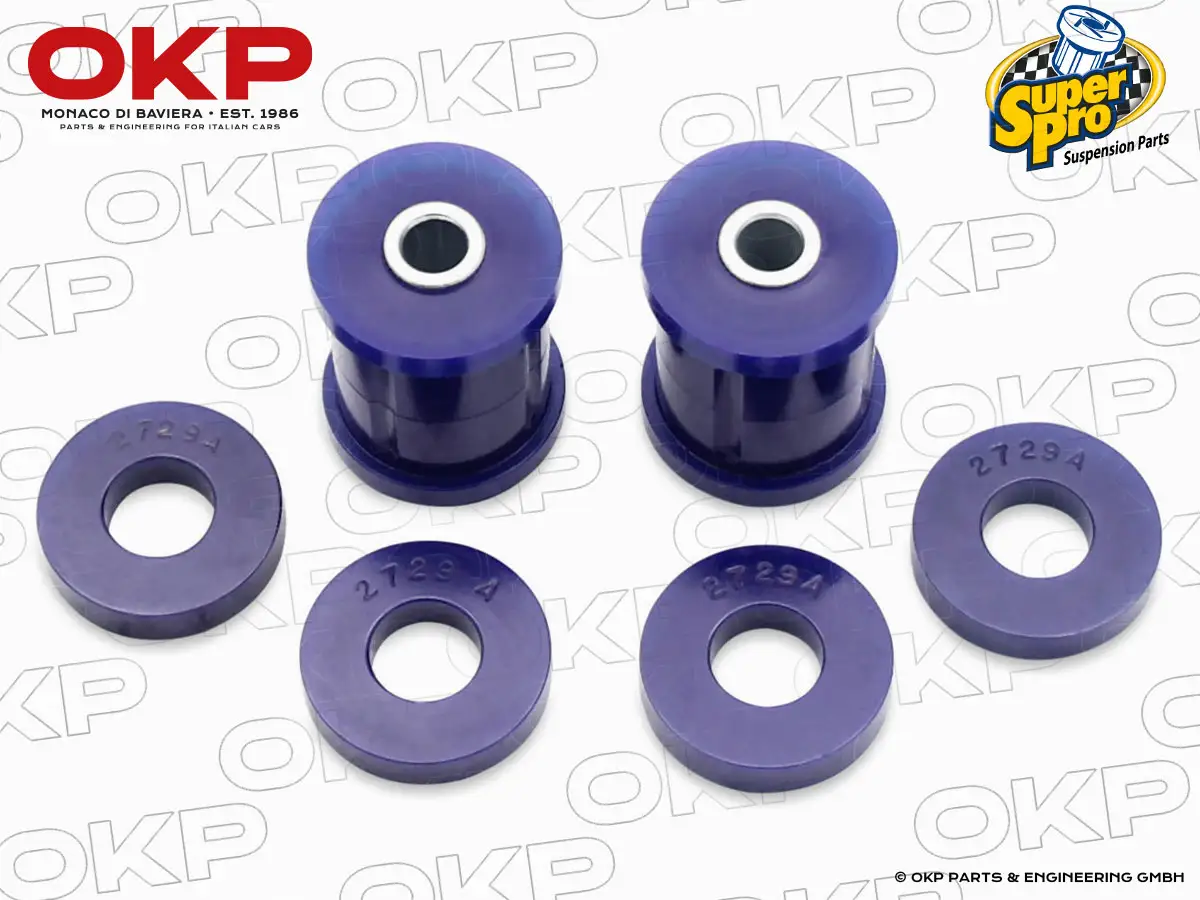 Satz (2) Buchsen Schwingarm oben innen SuperPro Alfetta