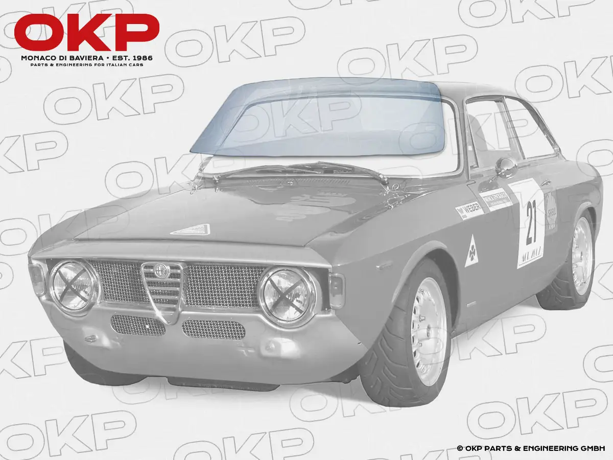 Frontscheibe GT / GTV Bertone klar