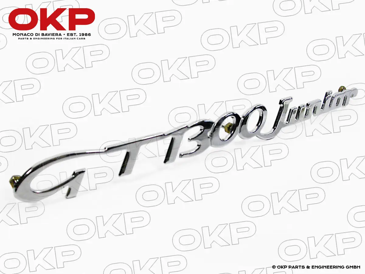 Schriftzug Bertone GT 1300 Junior