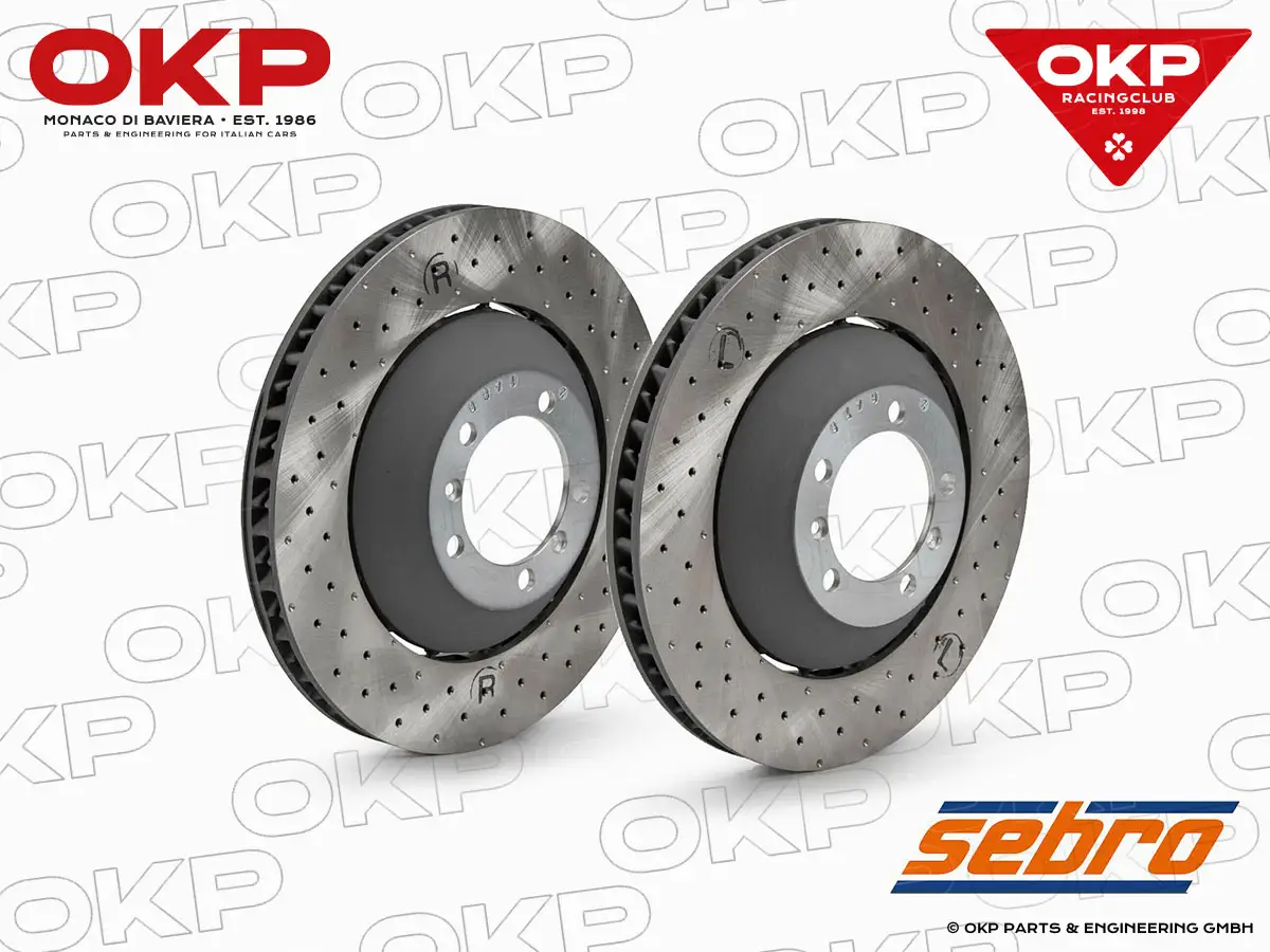 Satz Bremsscheiben vo. li./ re. 911 (997) GT3 3.8 + RS 4.0