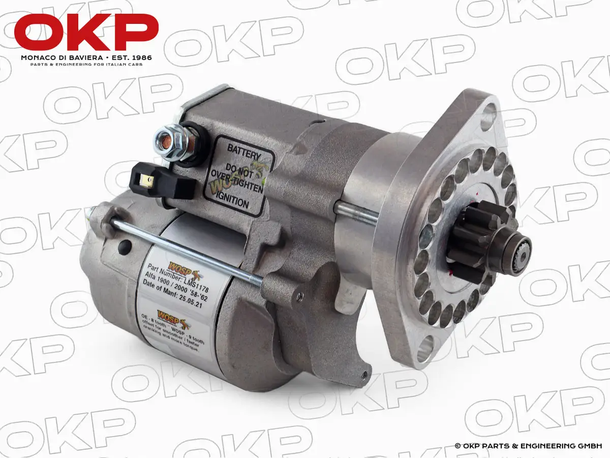 Hochleistungs Anlasser Alfa Romeo 1900 Bj. 58-62