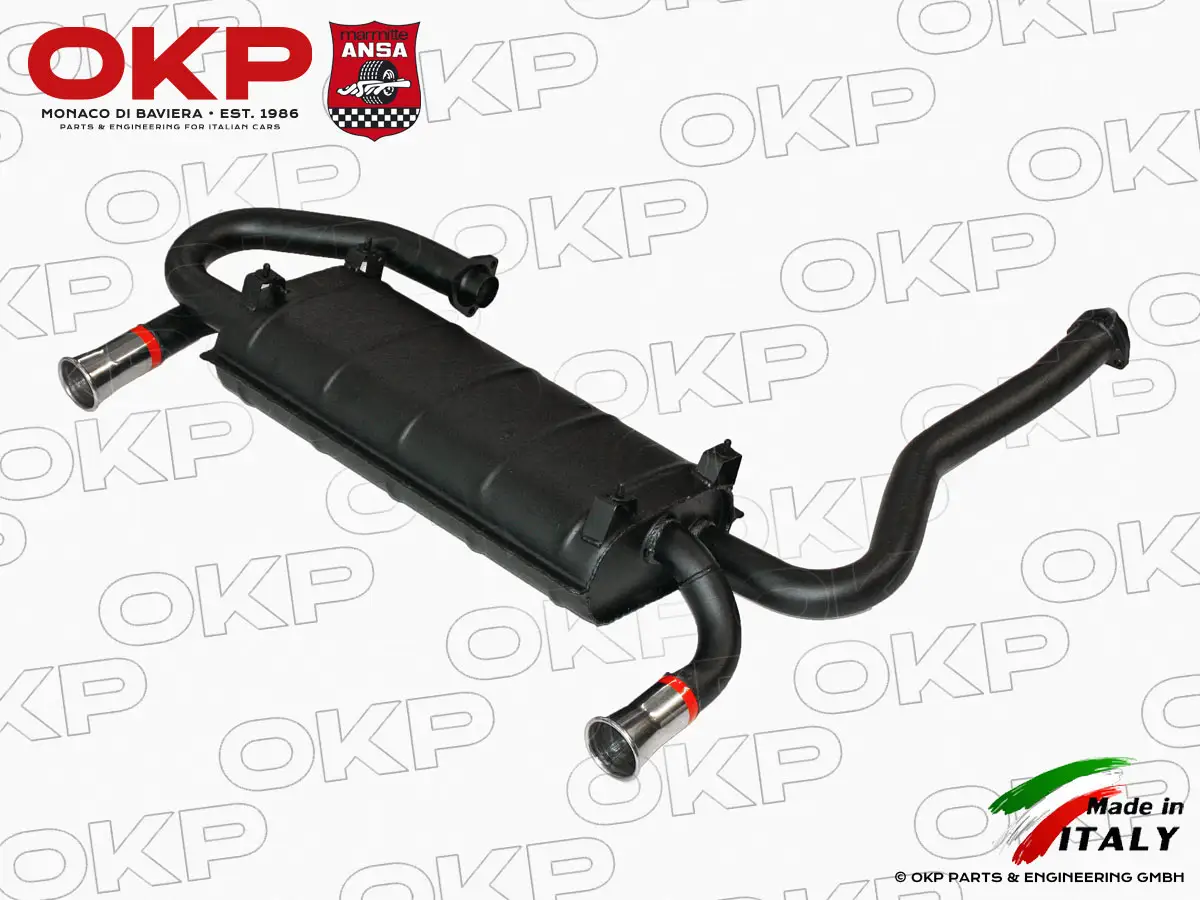 ANSA Schalldämpfer hinten Lancia Stratos