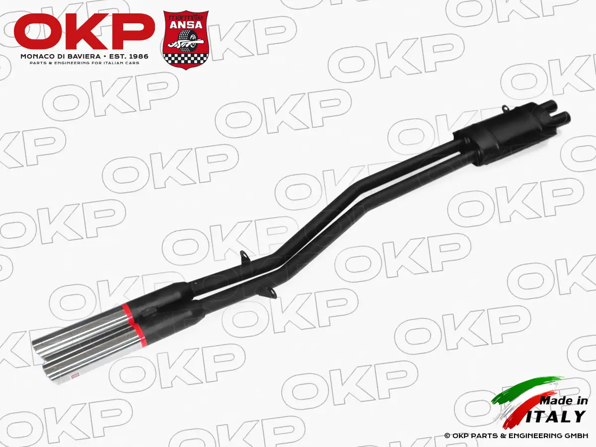 ANSA Silencieux arrière droit Ferrari 250 GTE 1660mm