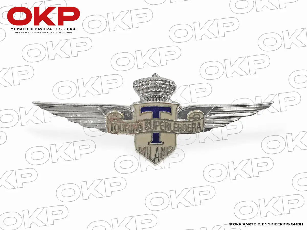 Emblem Touring Superleggera enamel 50mm