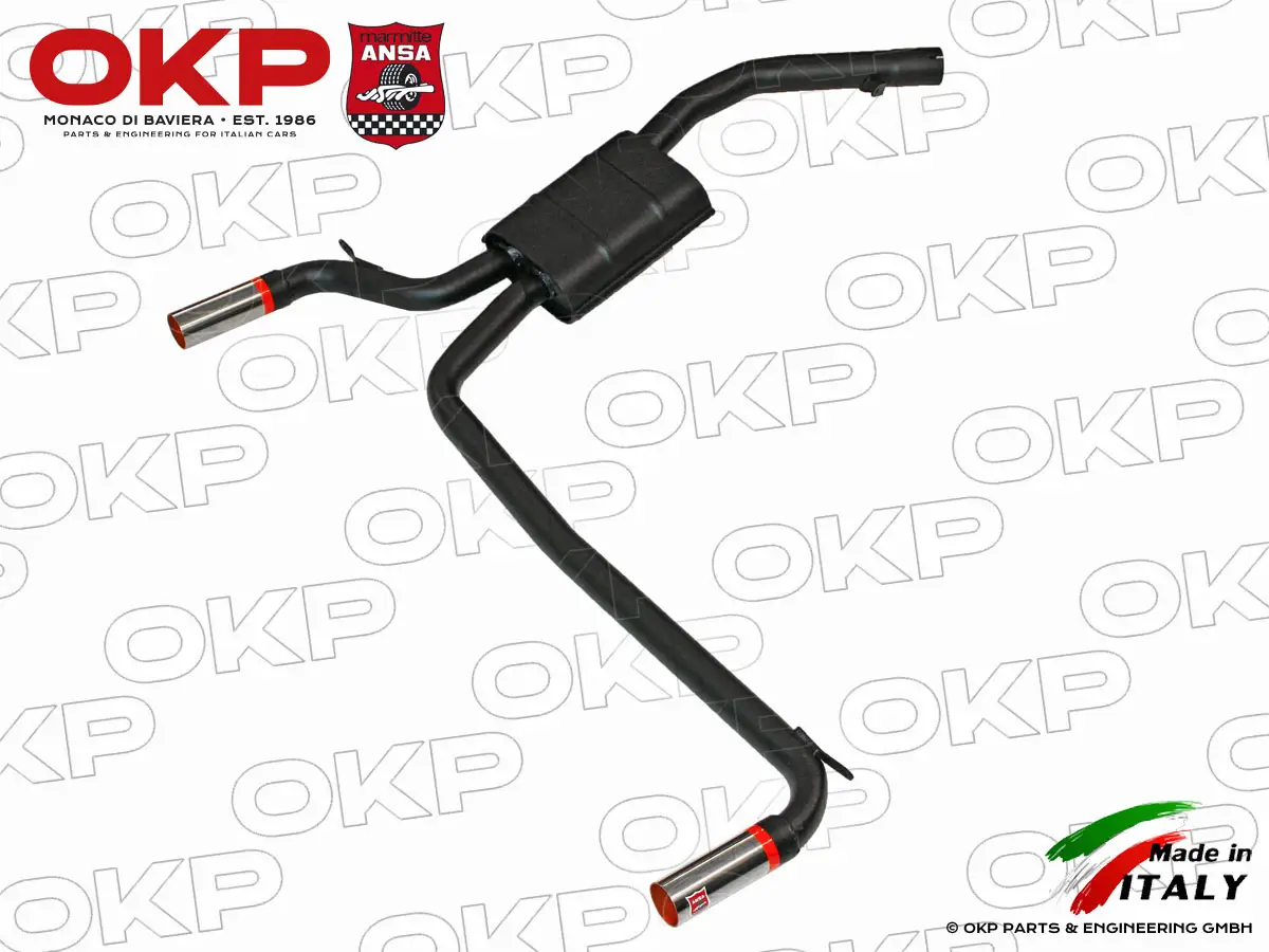 ANSA Schalldämpfer hinten Maserati Sebring