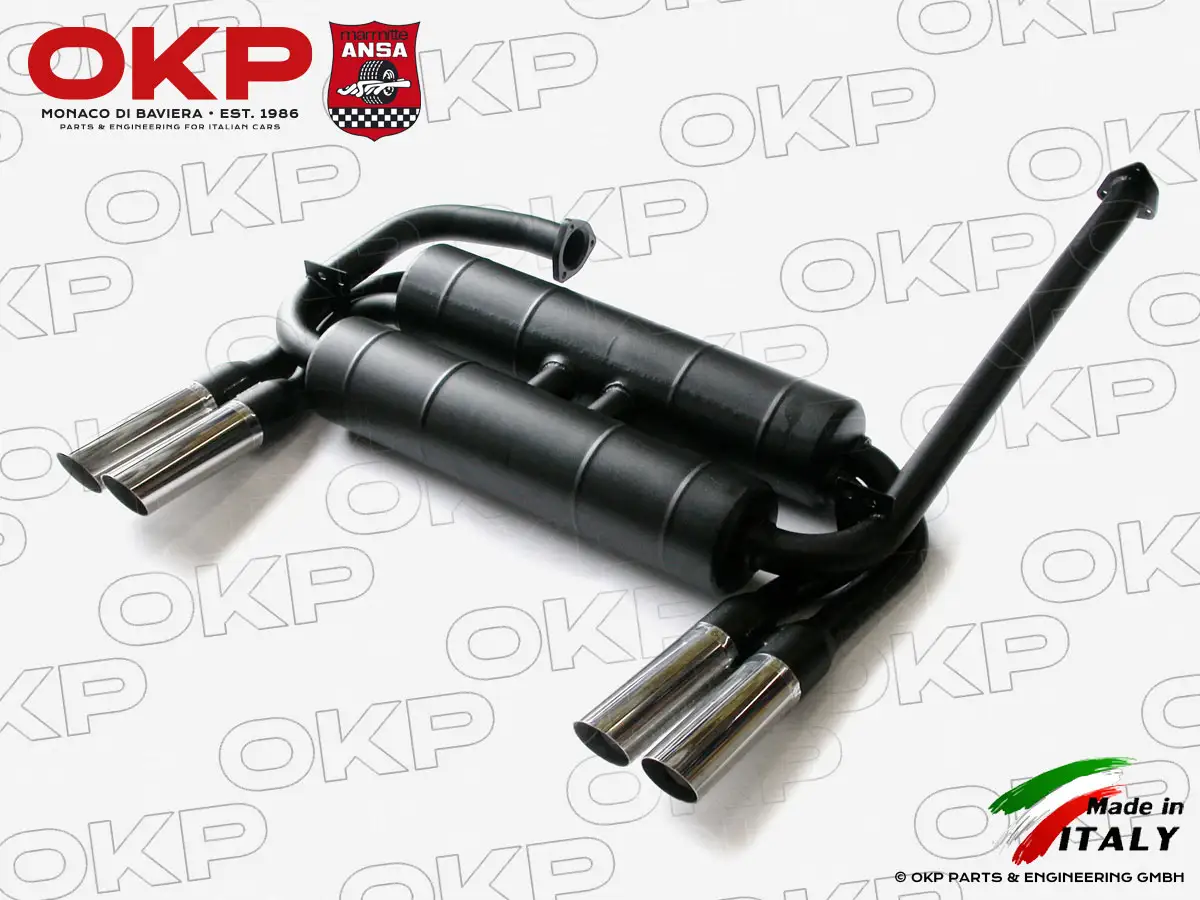 ANSA rear exhaust 246 Dino GT / GT E - Series