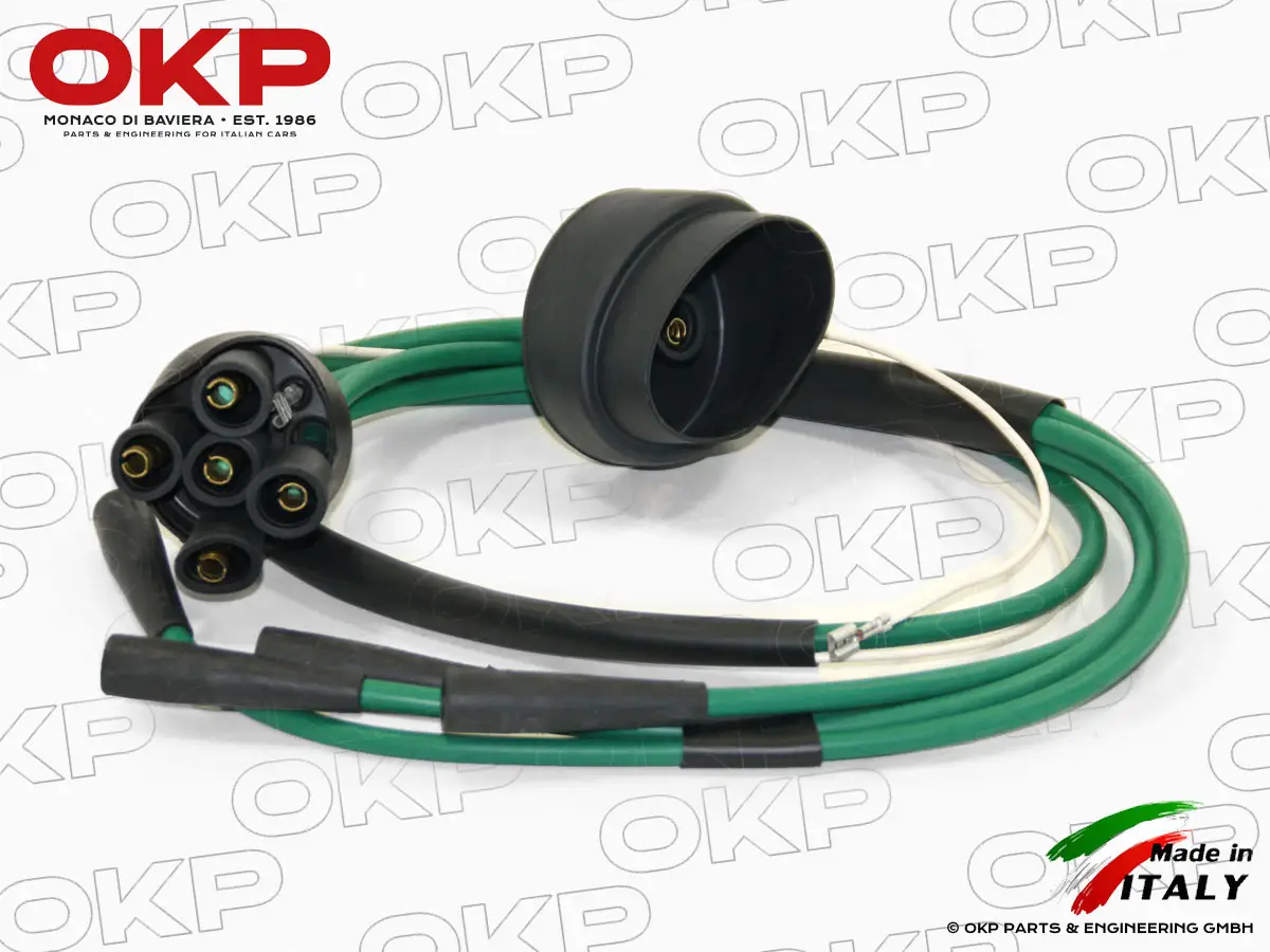 Satz Zündkabel 7mm (original Grün) 101 / 105 / A / GL / 75