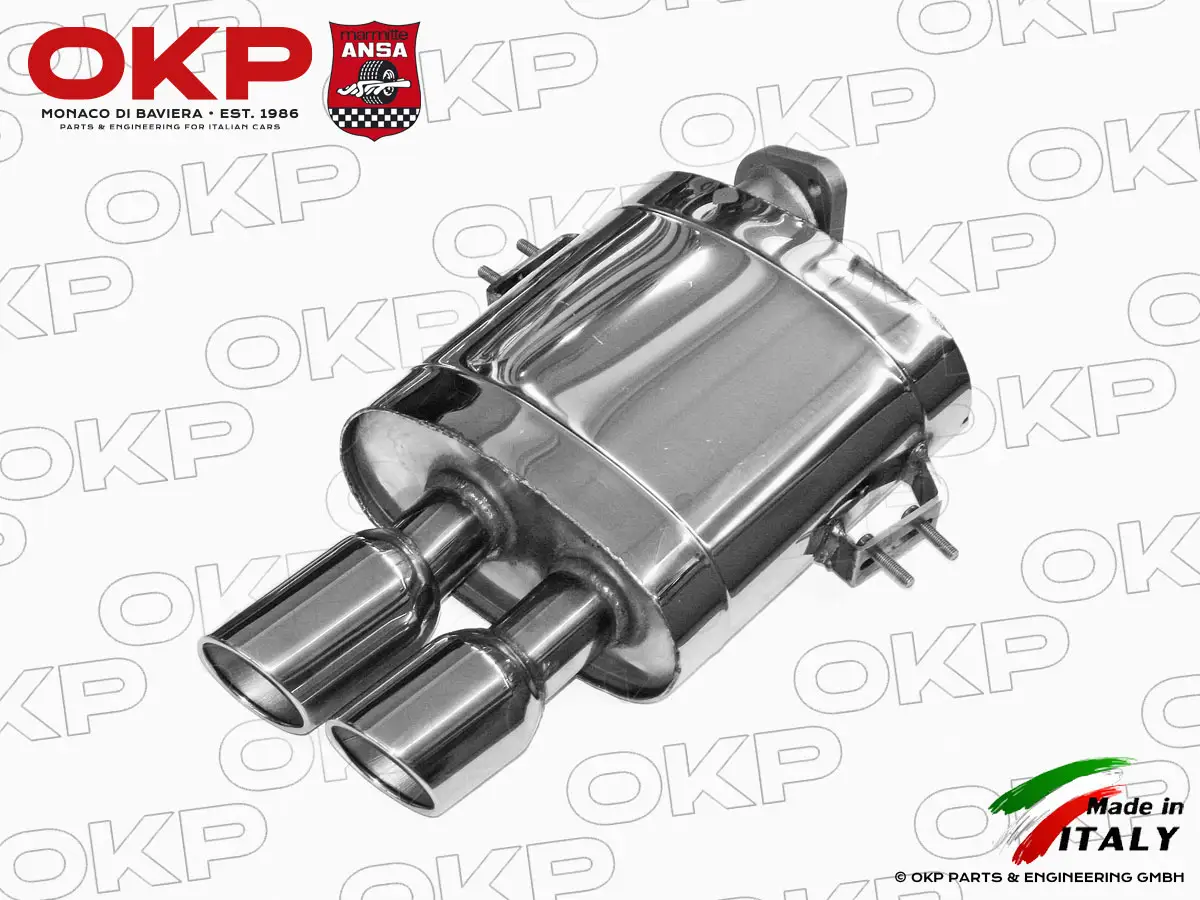 ANSA Marmitta posteriore DX Ferrari 550/575 Maranello