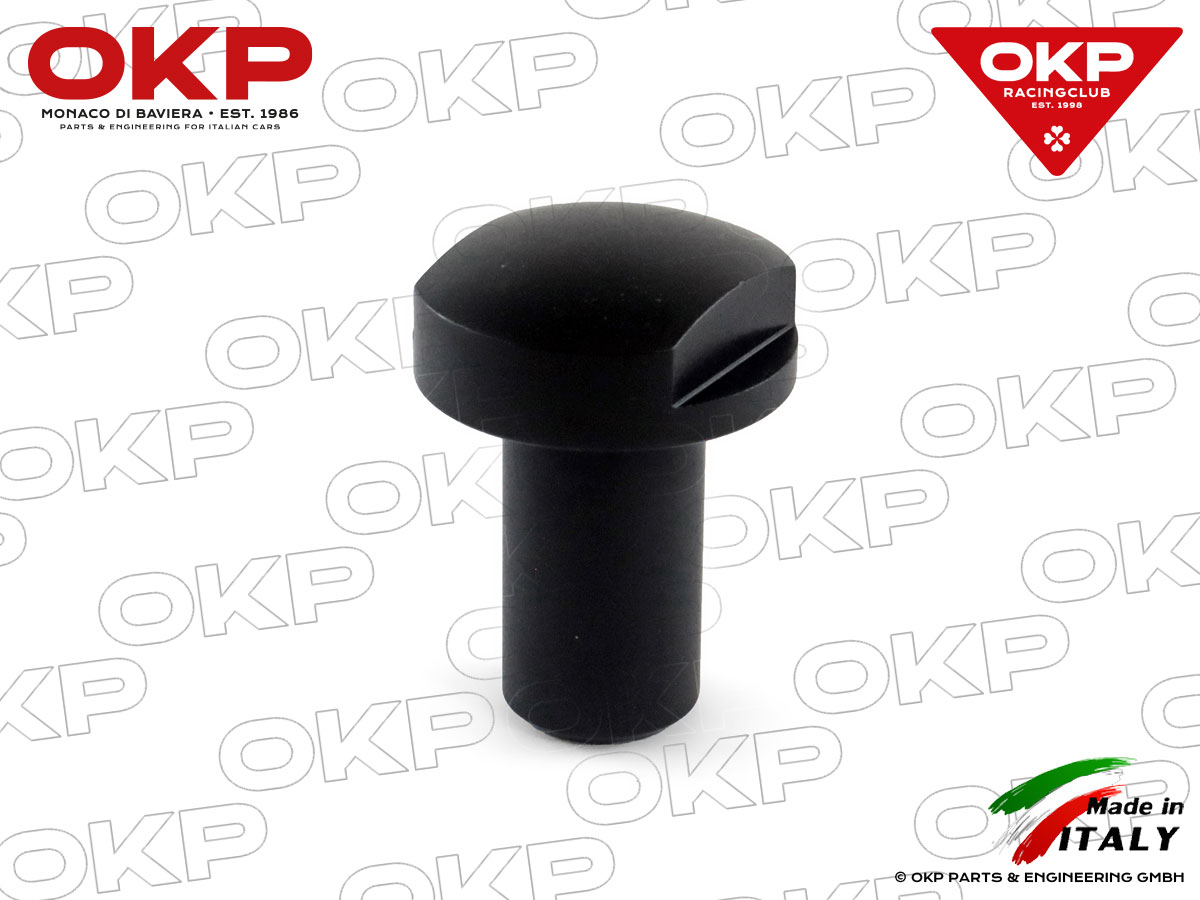 Valve cover screw Ergal black Alfa 105/115 / 116 / 75