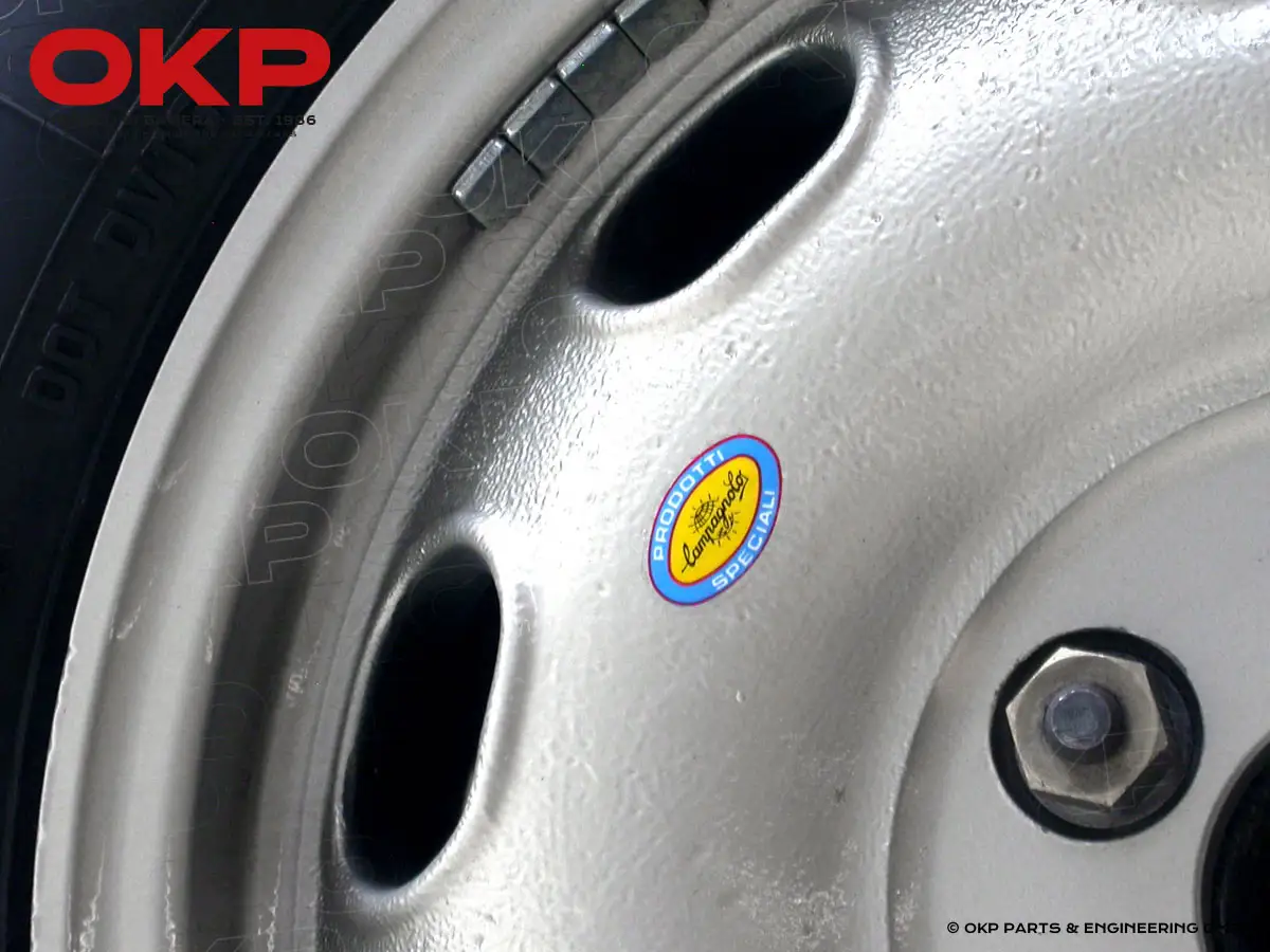 Satz (4) Aufkleber Campagnolo prodotti speciali Felgen