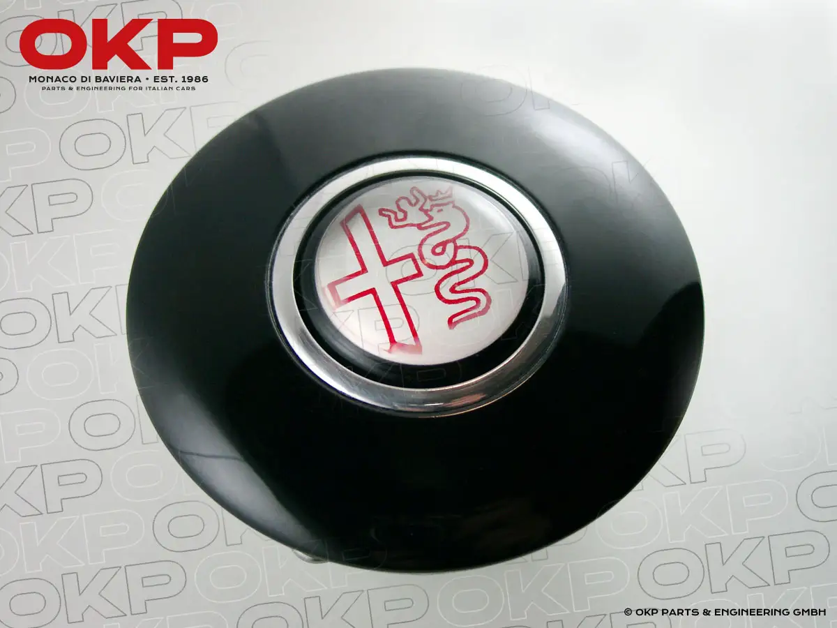 Horn push red Alfa Romeo 1900 / 750 / 101 / 102 / 106
