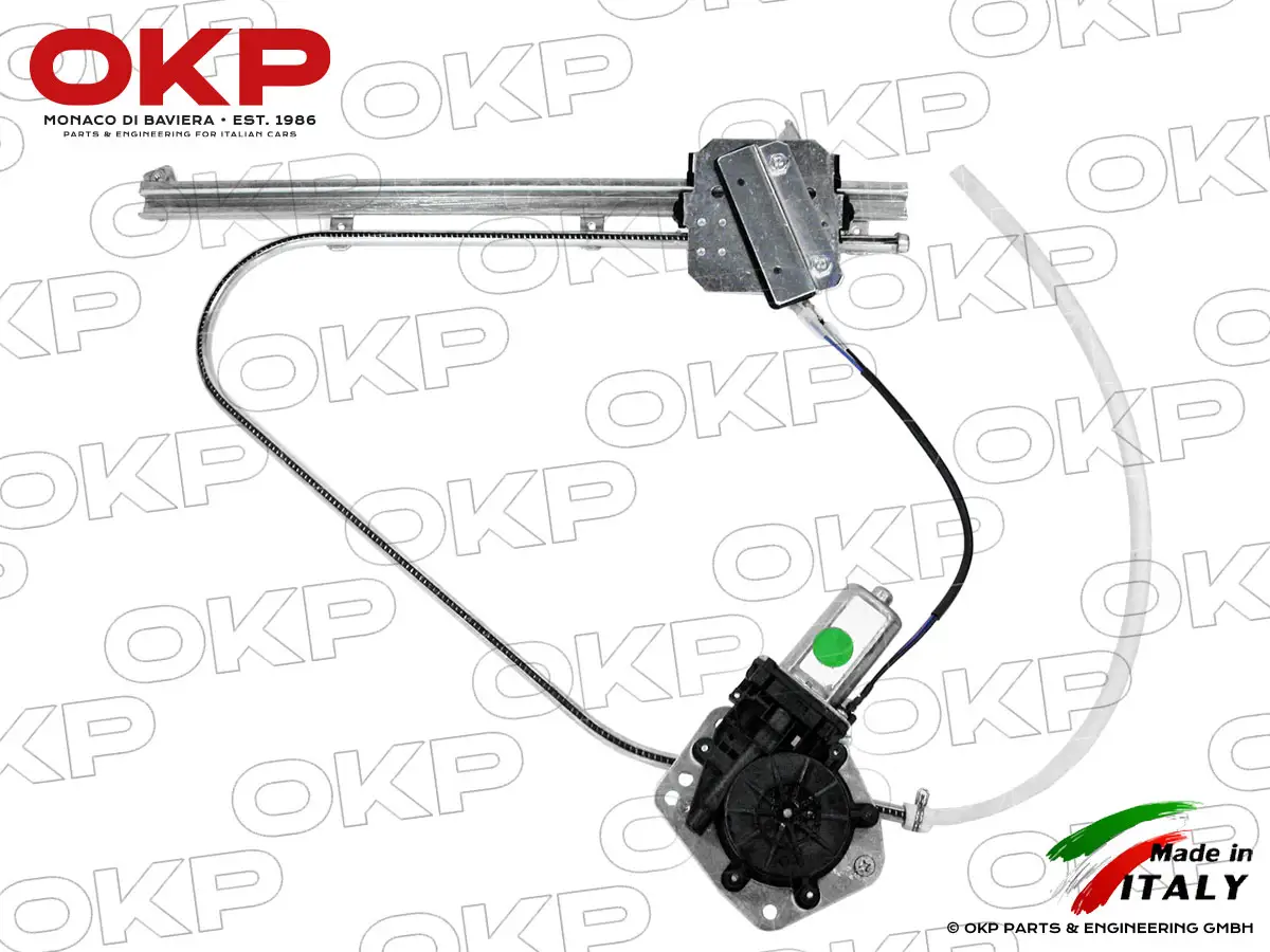Window mechanism electric complete left Spider 70-93