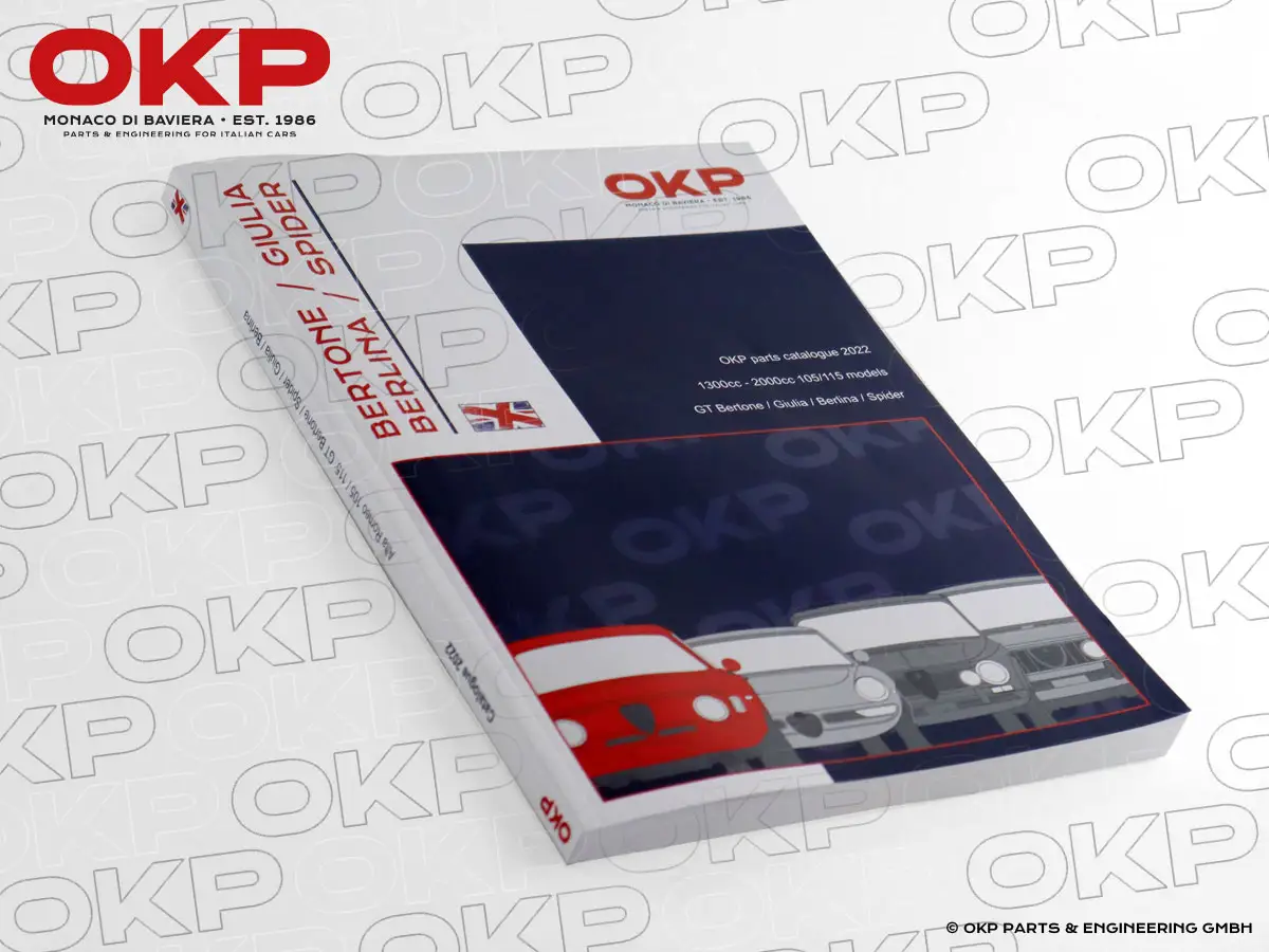 OKP Catalogue 2022 GT Bertone / Giulia / Berlina / Spider