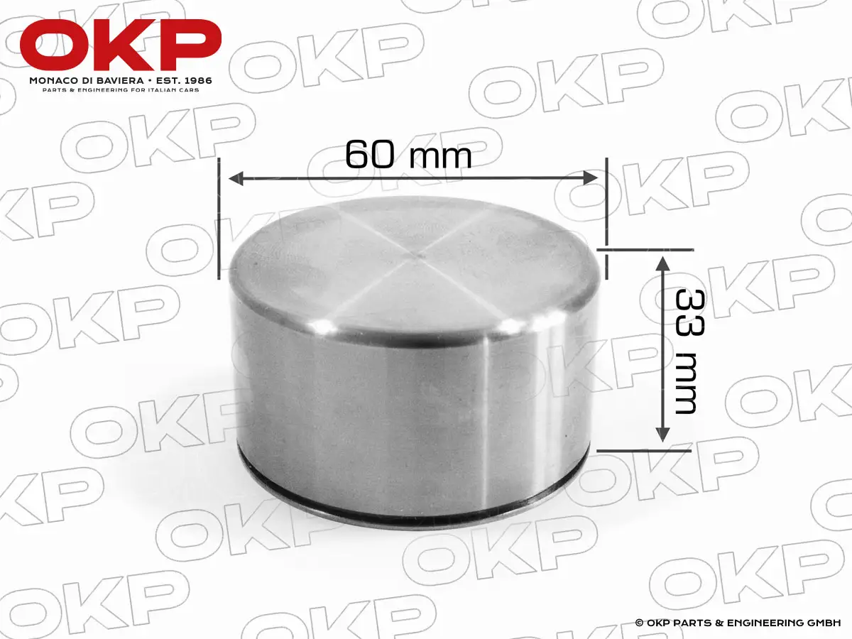 Bremskolben 60mm für Girling Zange vo Maserati