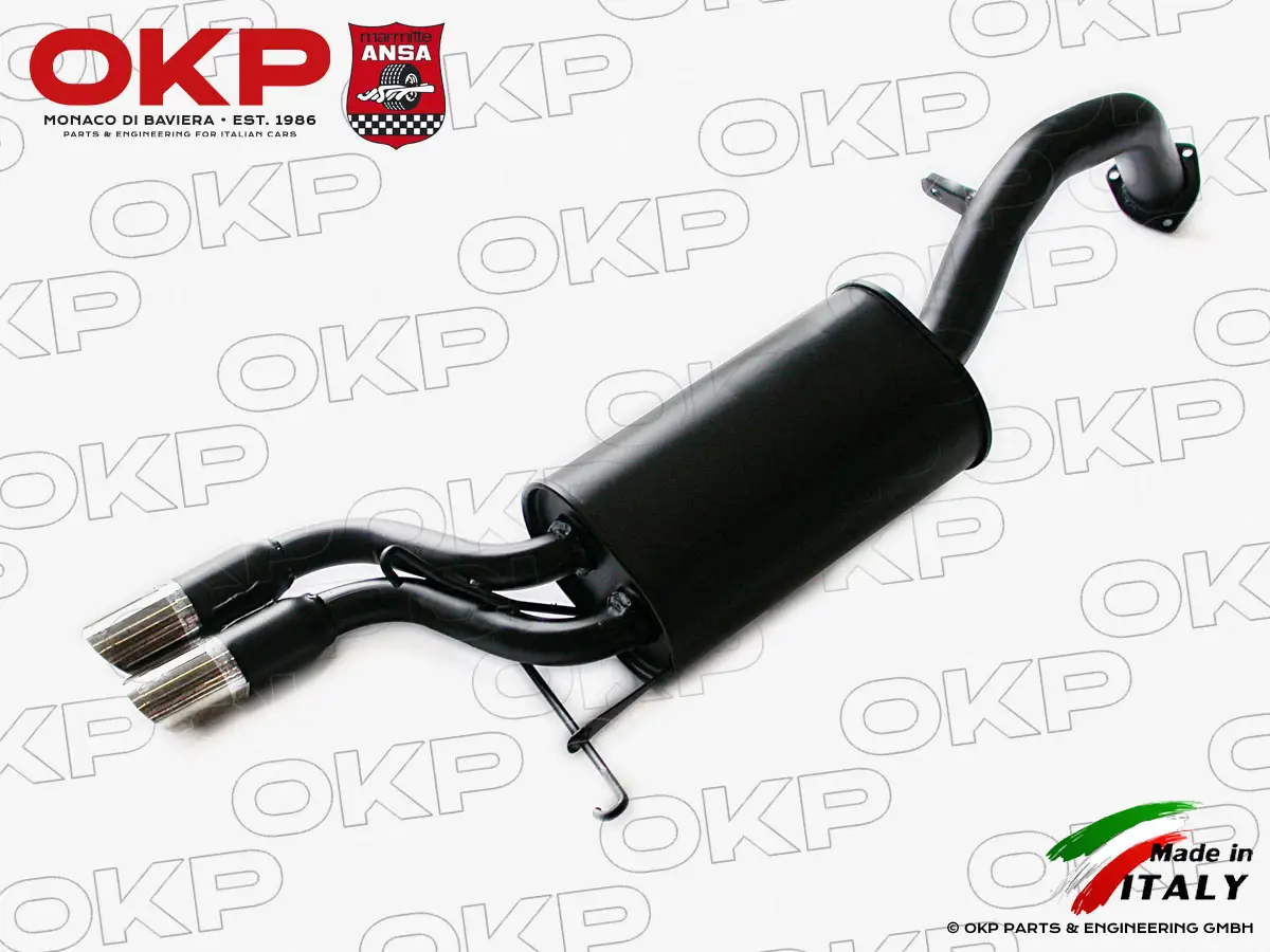 Sport Schalldämpfer hinten ANSA GTV6 (Ohne ABE)