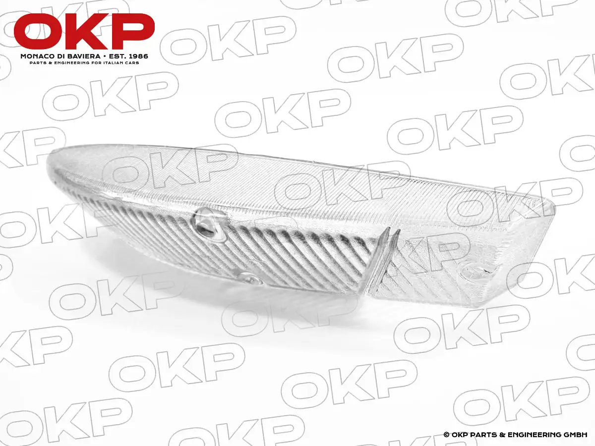 Blinkerglas vorne rechts Rundheck Spider (weiß / weiß)