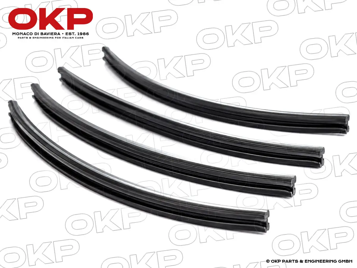 Set of (4) rubber pads for bumper overriders GT / Giulia