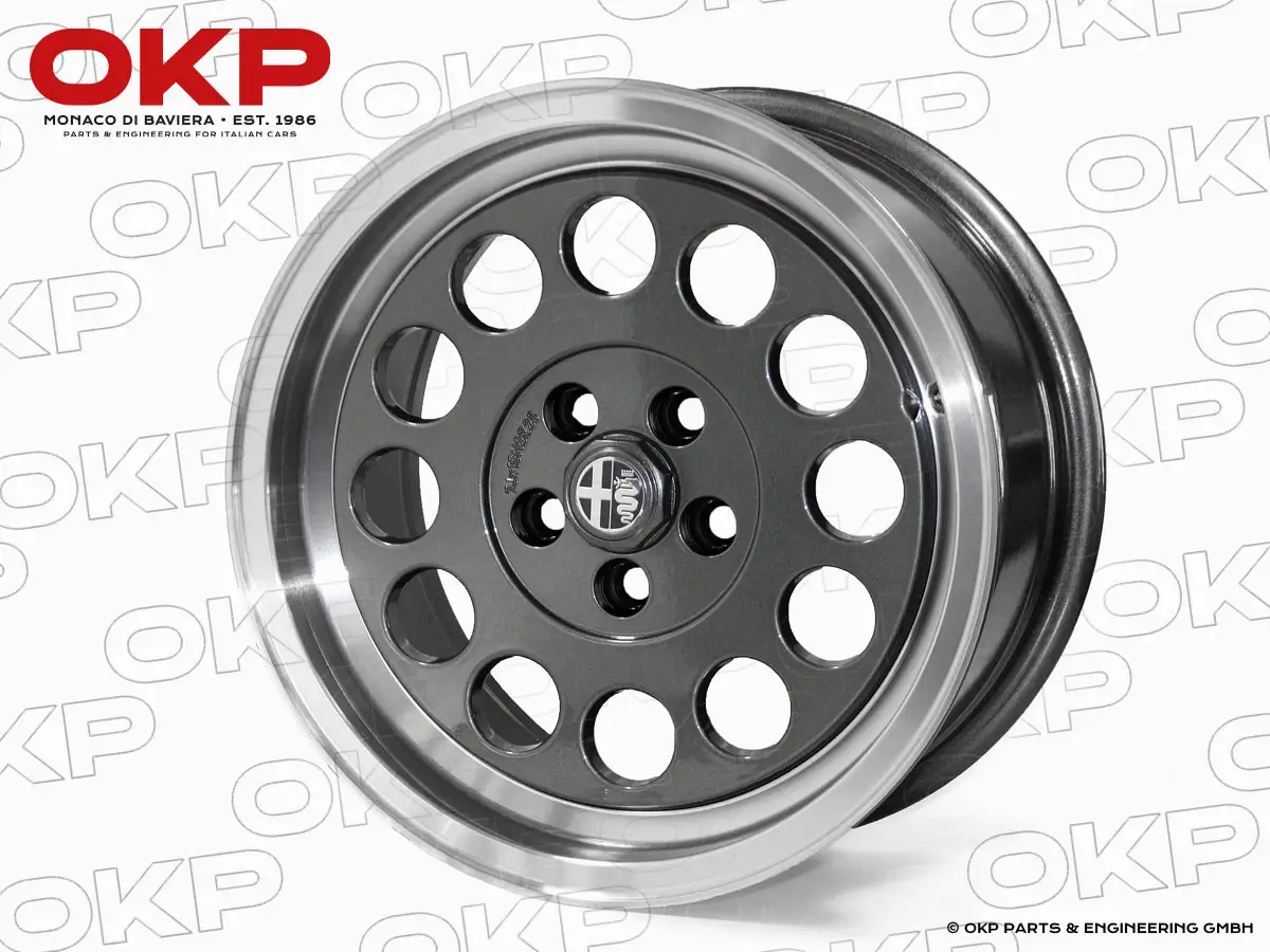 Alufelge A1 7x15 ET25 LK 5 x 98 GTV6 + 75 V6/TS