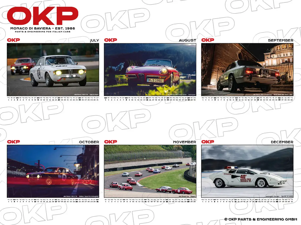 Calendario OKP Racing Club 2027