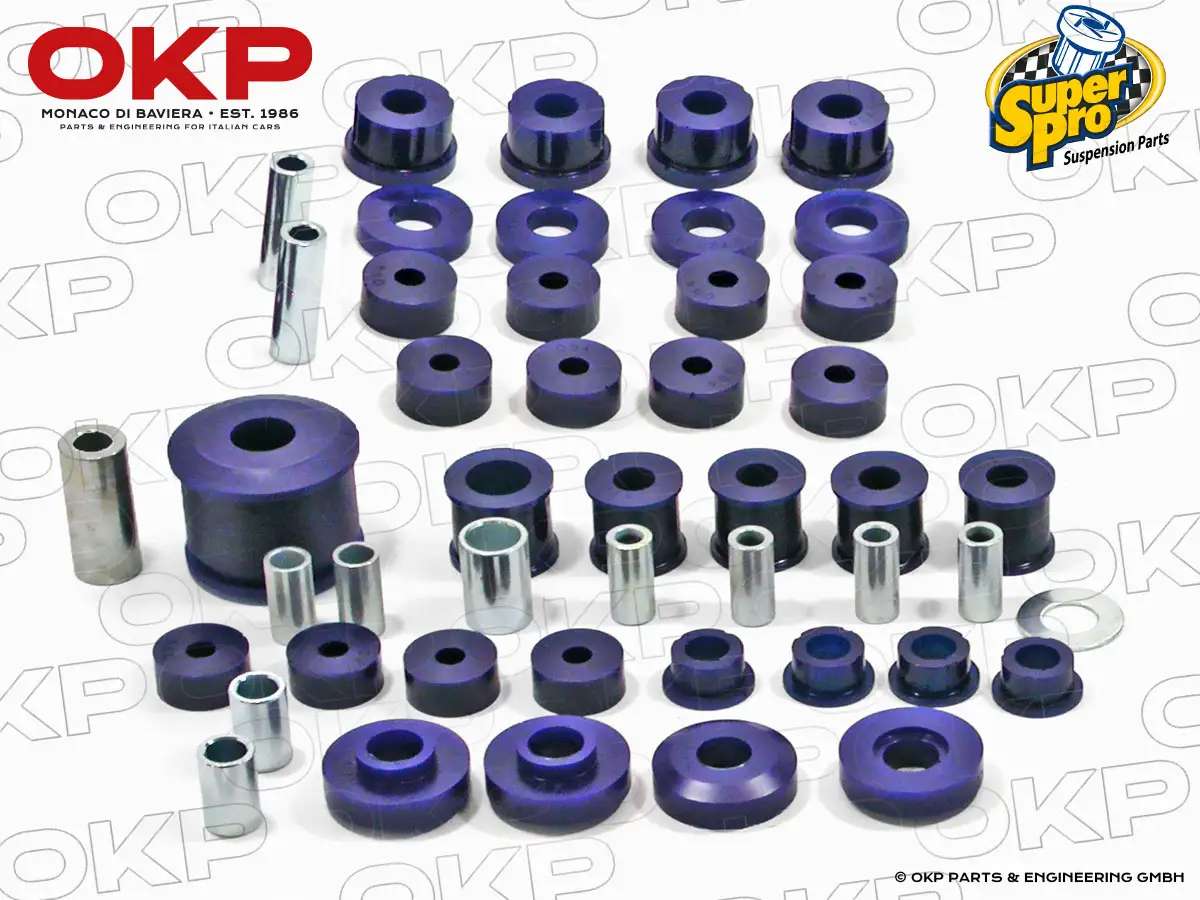 PU Komplettsatz Fahrwerk Alfetta + GTV/6 + 75 SuperPro