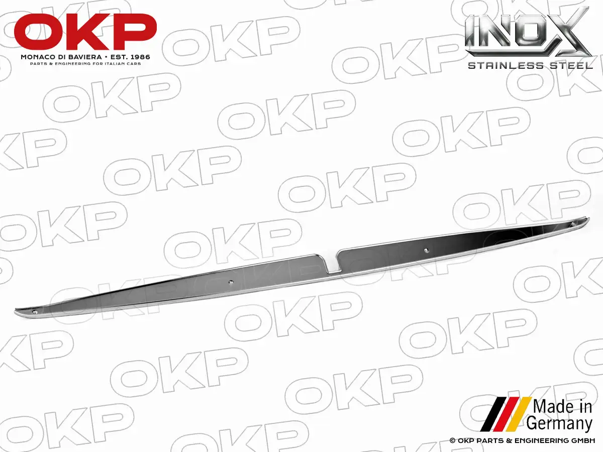 Edelstahlblende Kofferraum Bertone GT / GTC / GTV