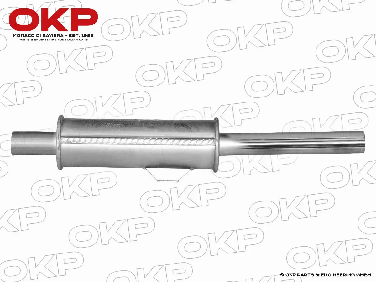 Schalldämpfer hinten 750 / 101 Giulietta Ti Berlina