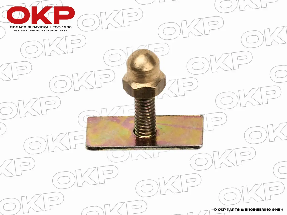 Befestigungsplatte Verdeck 1300 - 2000 Spider 1970 - 93