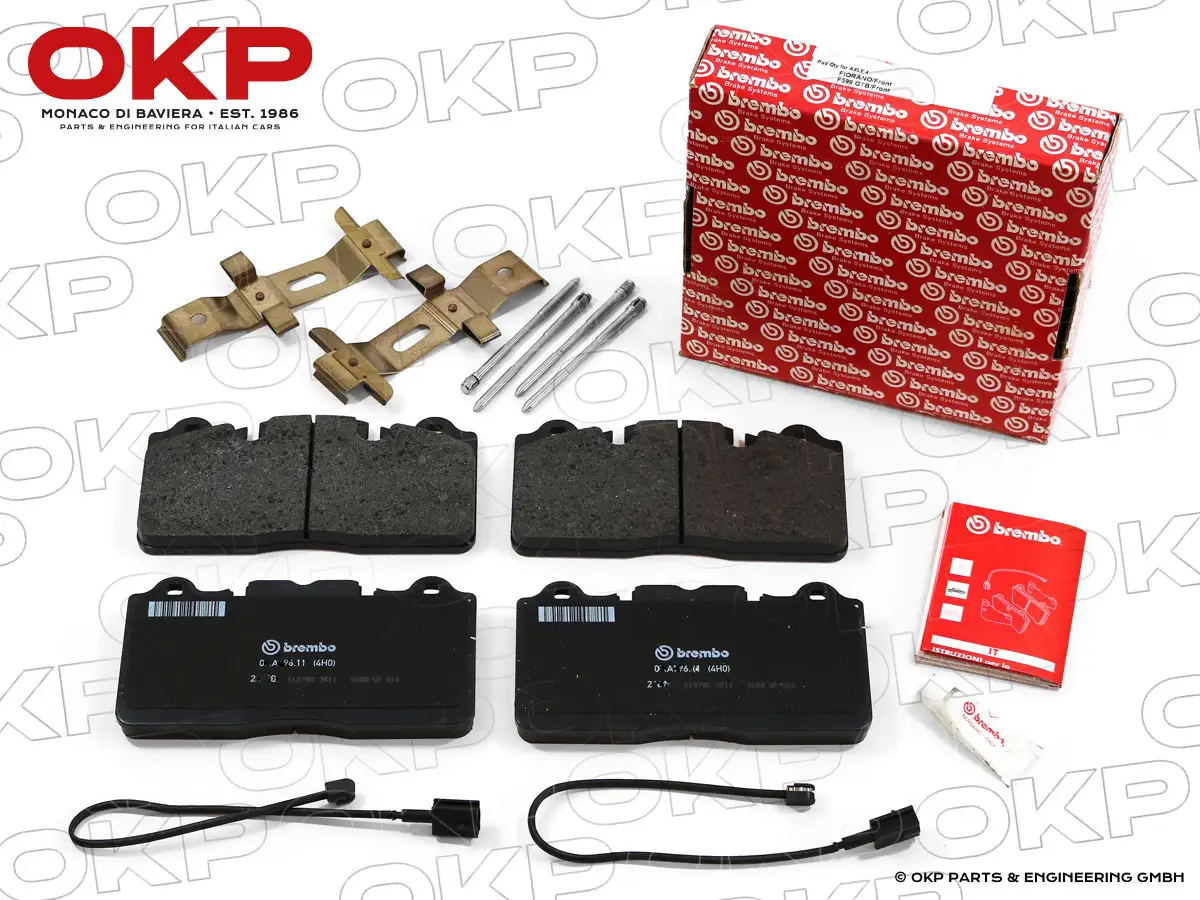 Brake pads front Ferrari 430 Scuderia / 599 GTB