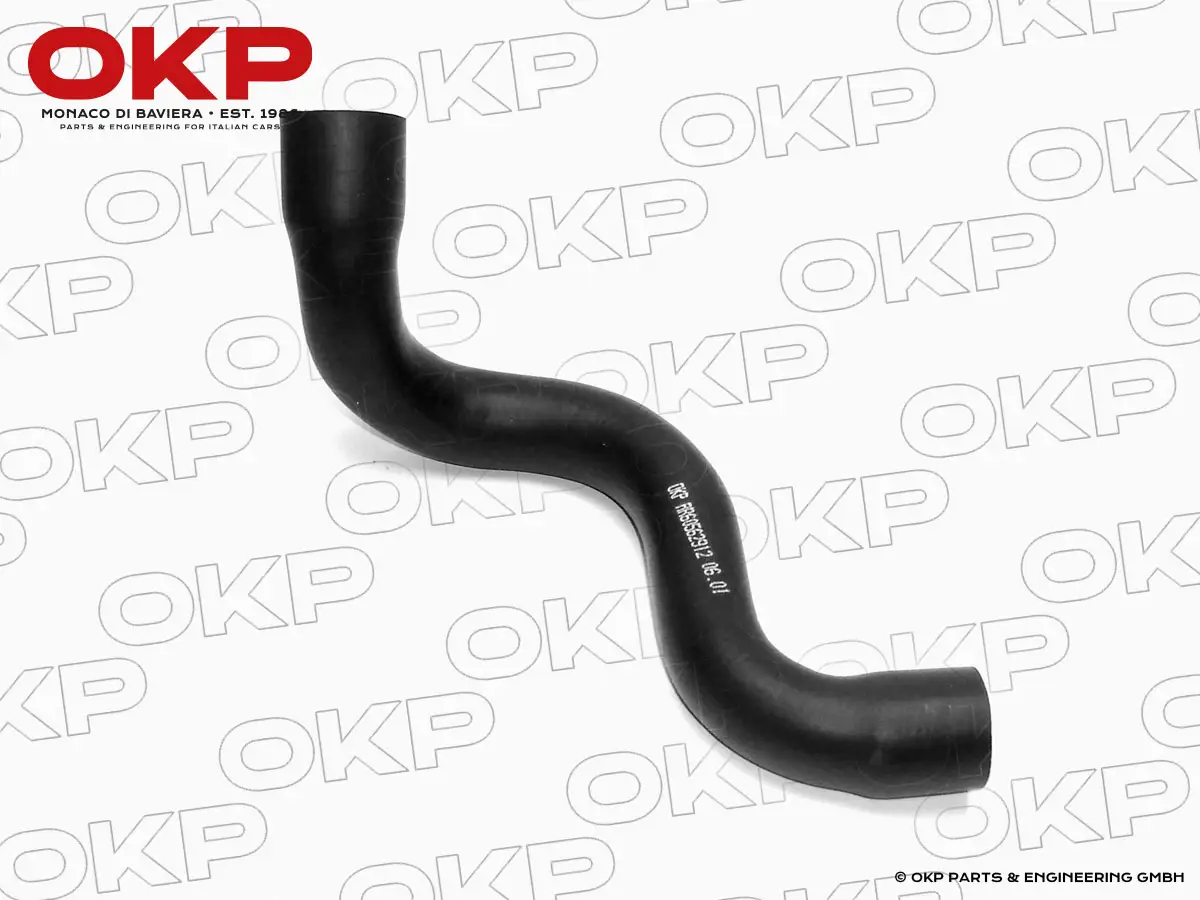 Lower radiator hose Spider 90 (radiator-water pump)