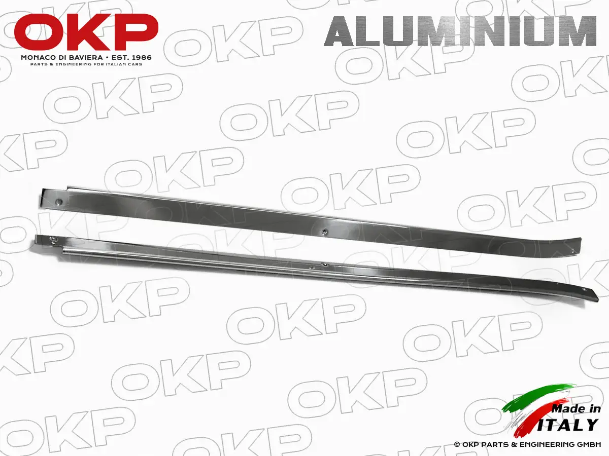 Coppia battenti battitacco alluminio 750 Spider