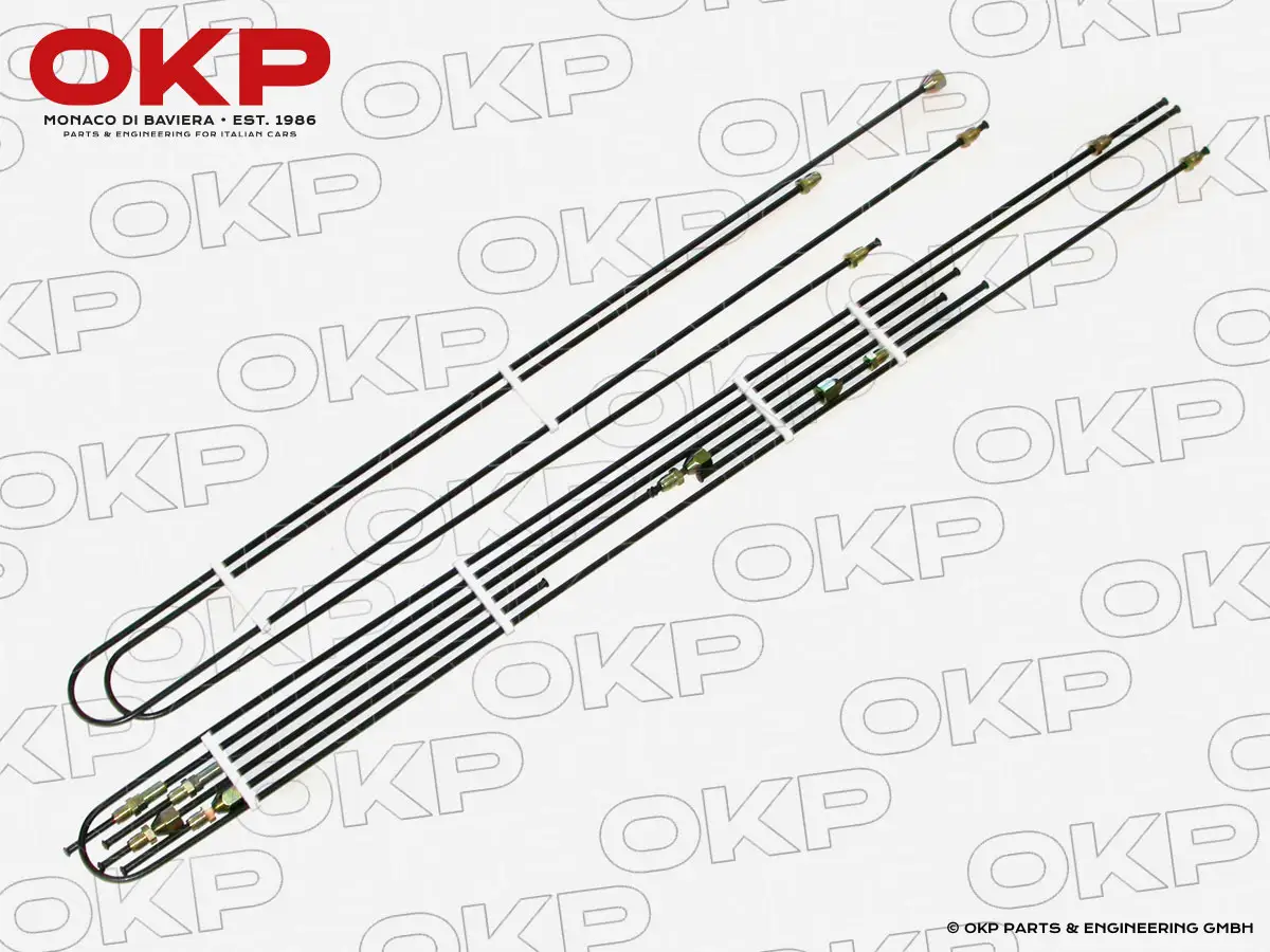 Satz Bremsleitungen 1300 - 2000 GT Bertone / Spider