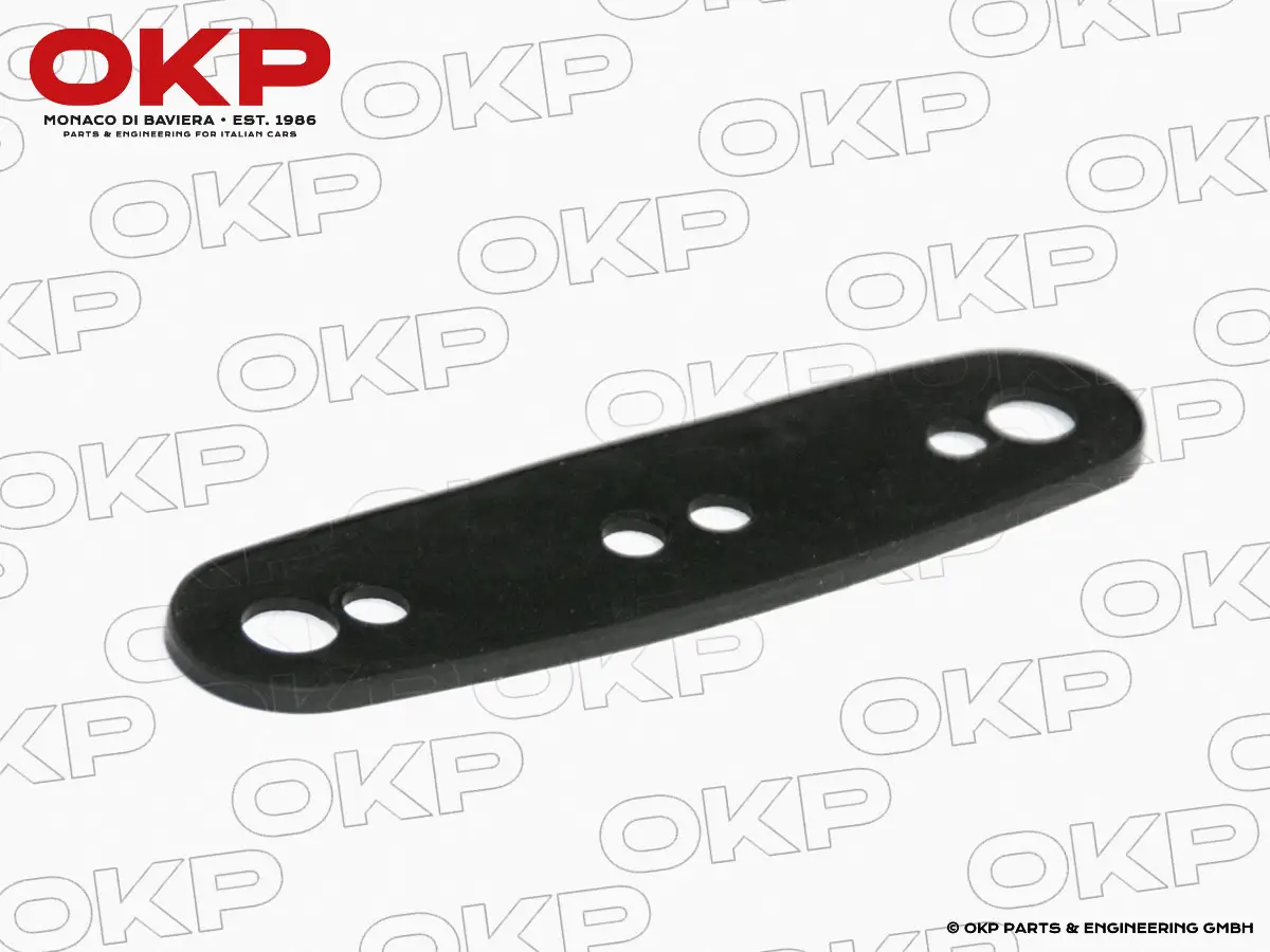 Gummiunterlage Außenspiegel oval chrom Nord