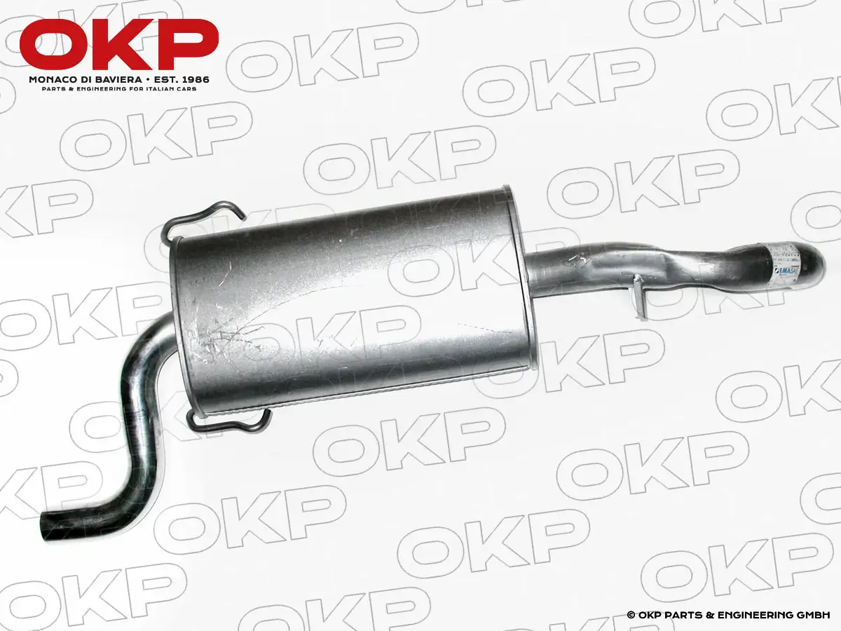Schalldämpfer hinten Alfa 75 2,5 V6 + 3,0 V6
