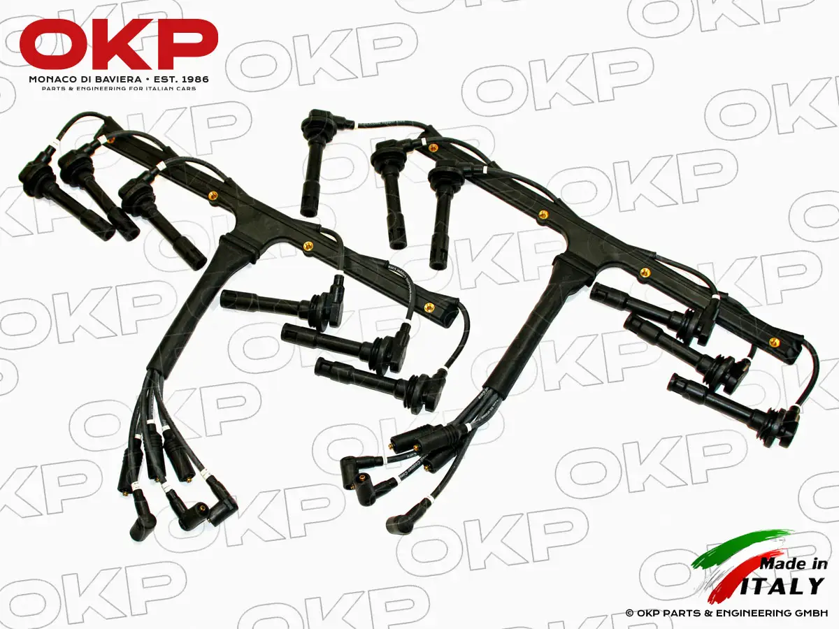 Set HT leads  Ferrari 456 + 550 Maranello complete
