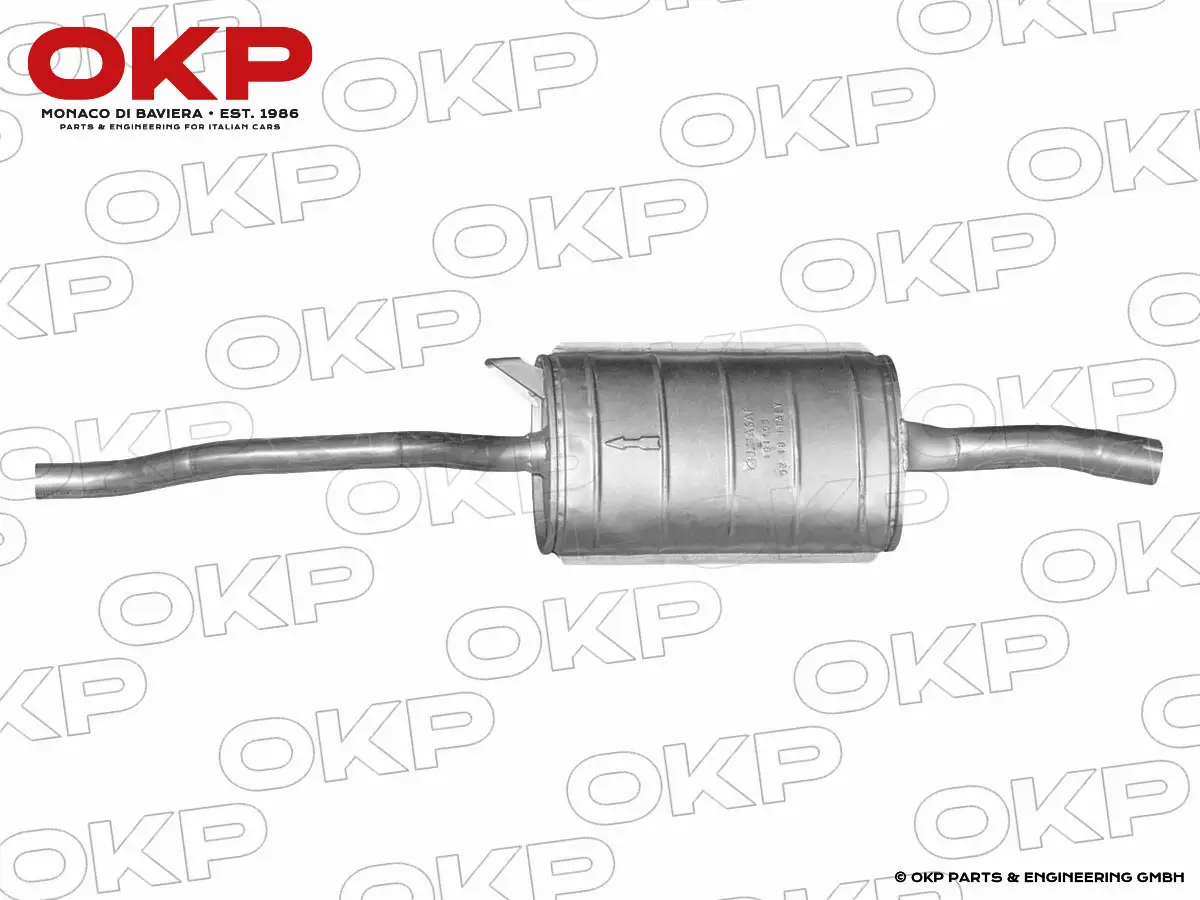 Schalldämpfer mitte Giulietta Ti Berlina