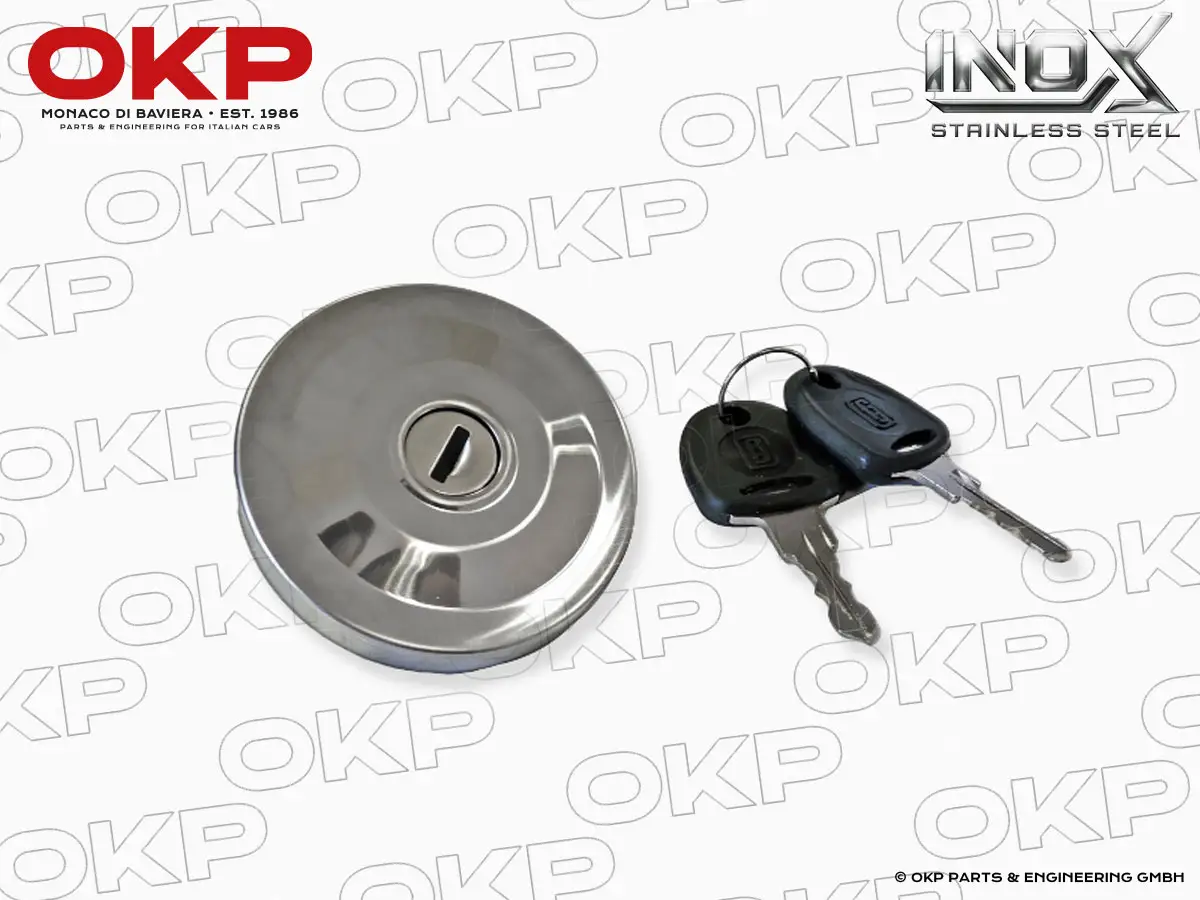 Tankdeckel Edelstahl absperrbar 105 / 115 (Bajonett)