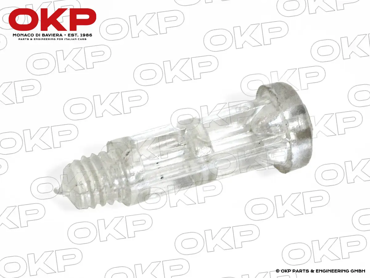 Screw for front signal lens Spider 83 - 93 white