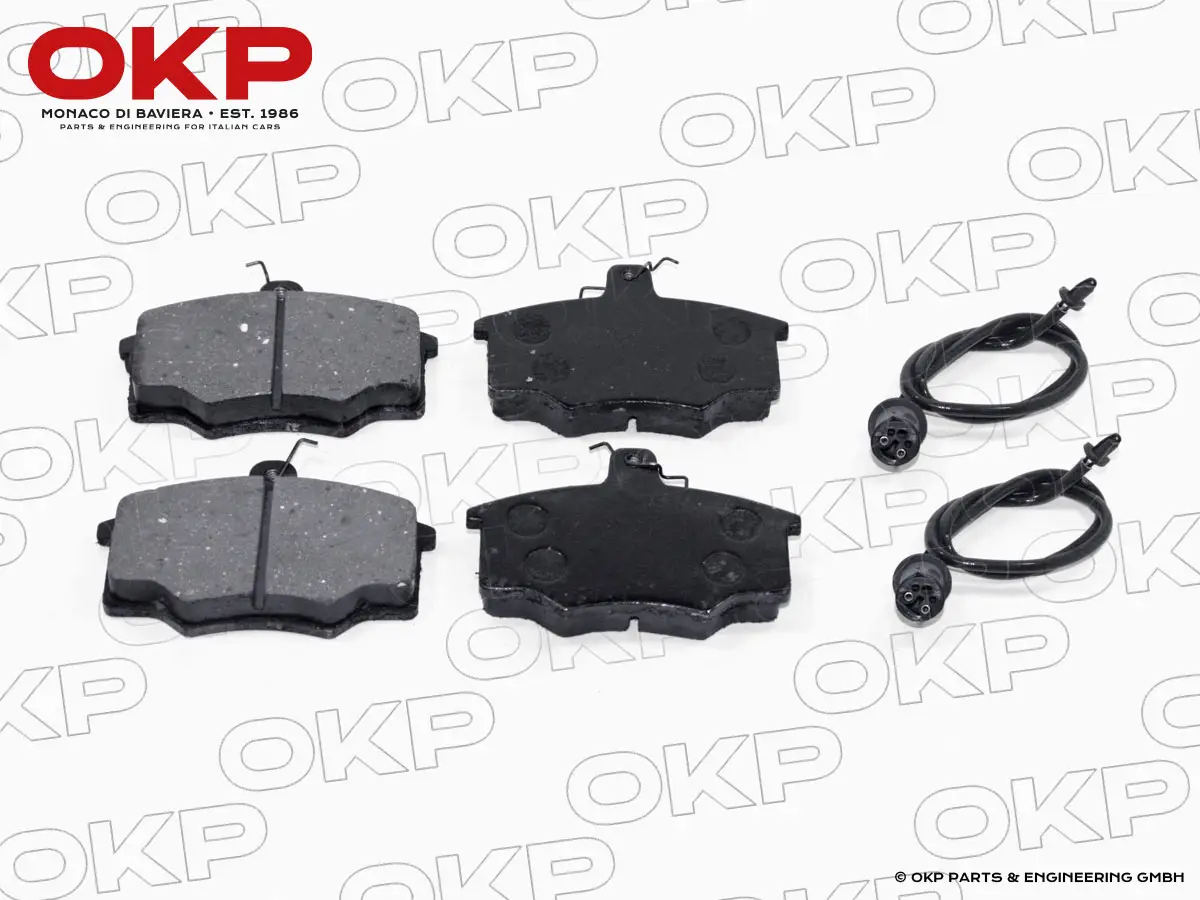 Satz Bremsbeläge vorne Alfa 164 2,0 bis Bj. 89